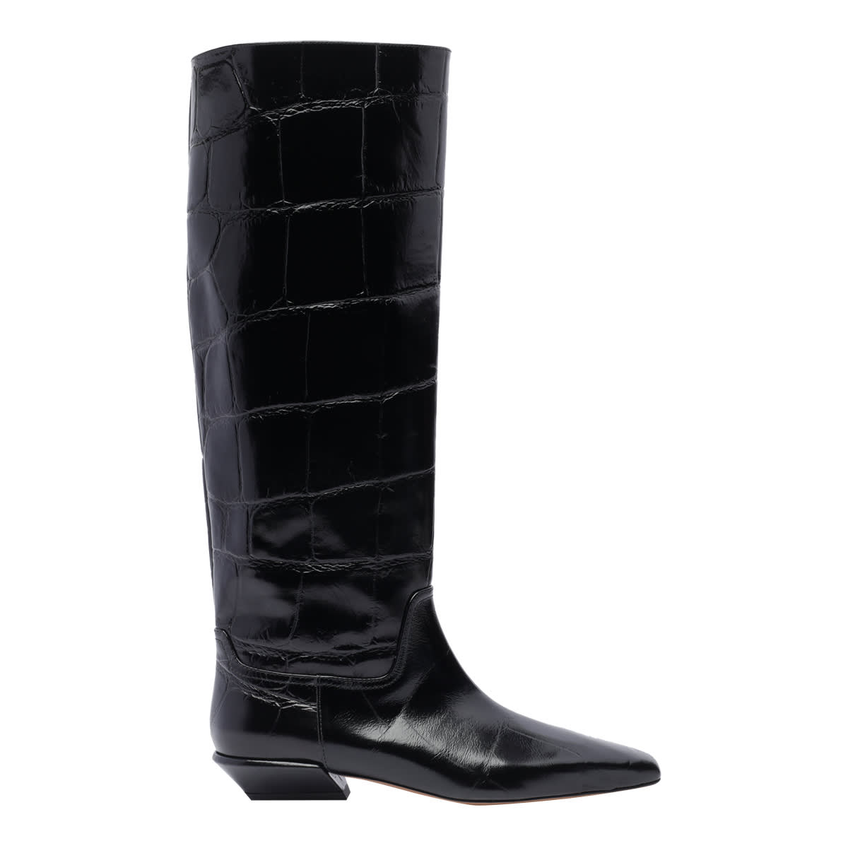 Shop Paris Texas Bettina Boots In Black