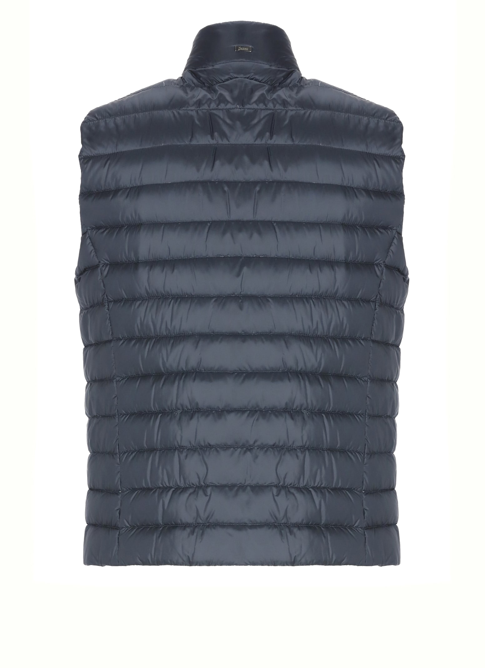 Herno Quilted Down Jacket In Gray