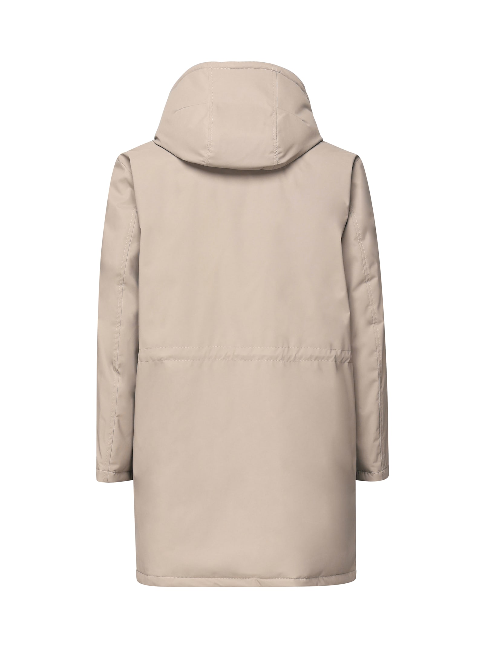 Fay Hooded Padded Coat In Rope