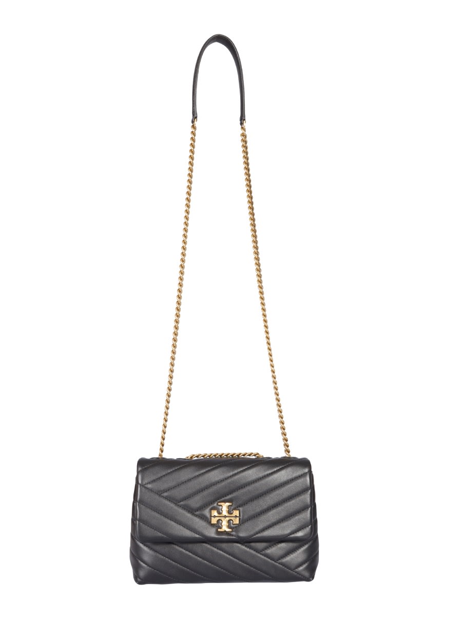 Shop Tory Burch Shoulder Bag Kira Small In Black