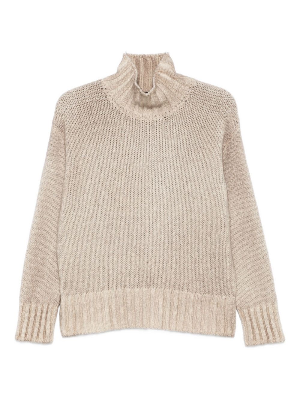 Avant Toi Cashmere Turtle-neck Jumper In Neutral