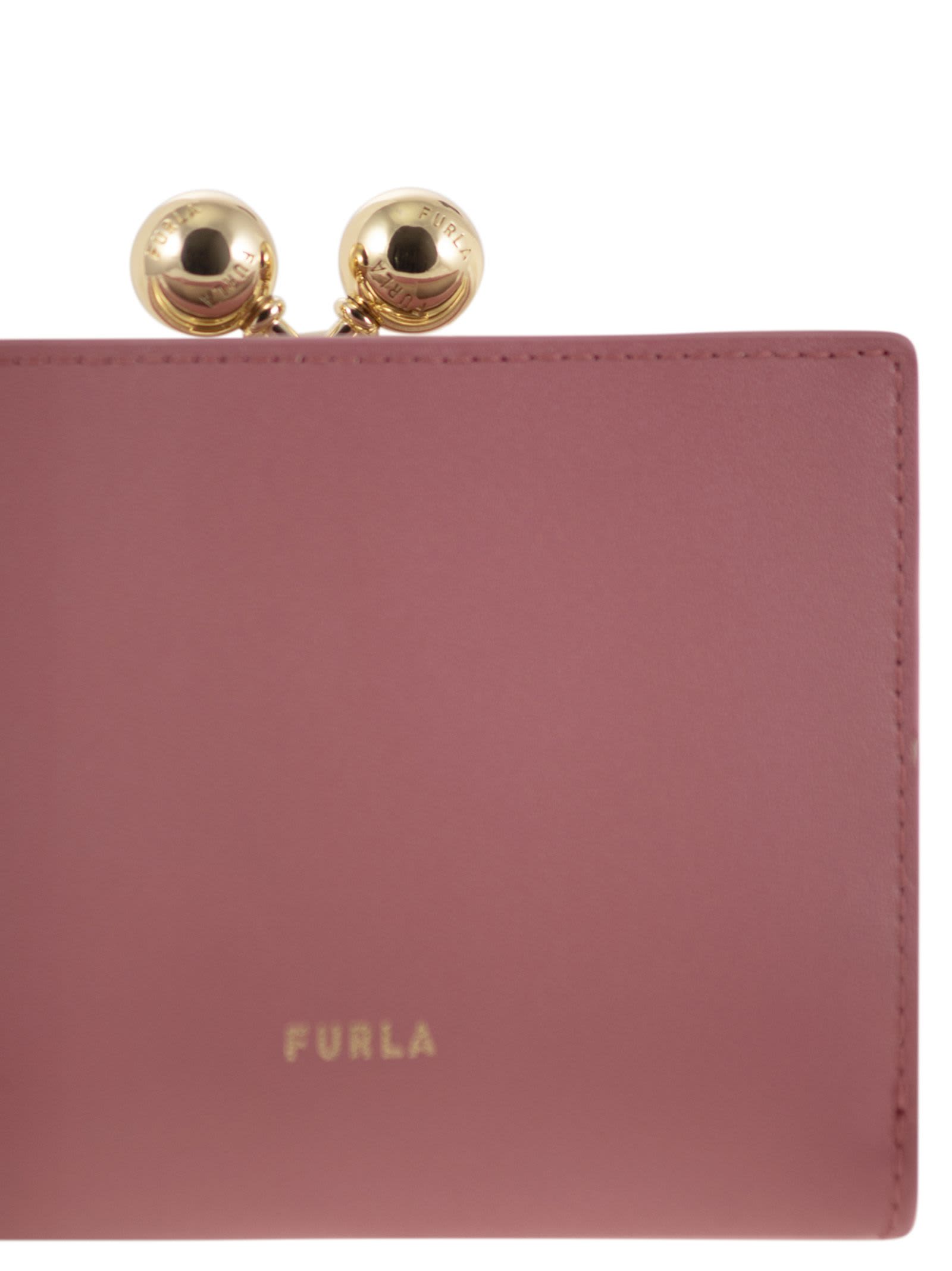 Furla Dots - Compact Wallet S In Pink
