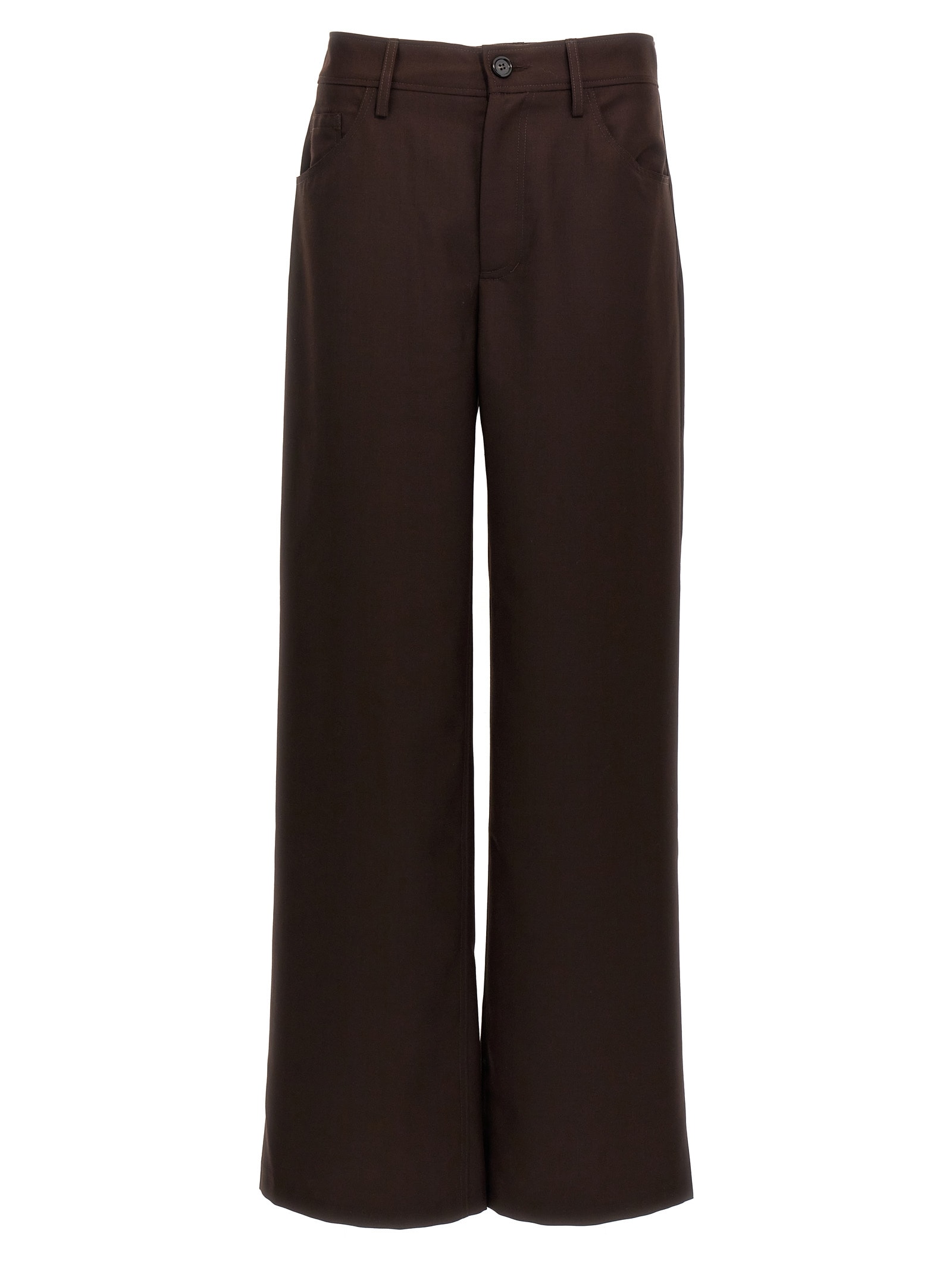 Shop Séfr Jiro Pants In Brown