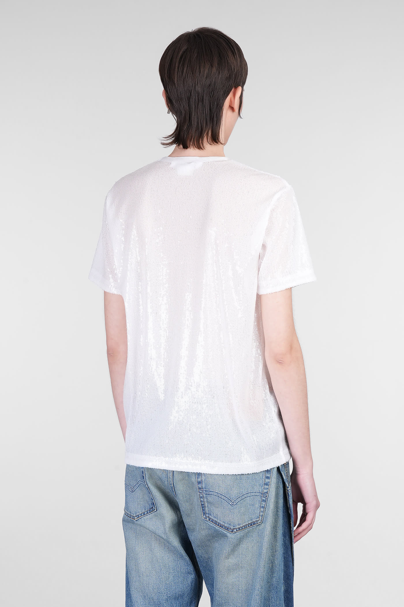 Junya Watanabe T-shirt In White Polyester