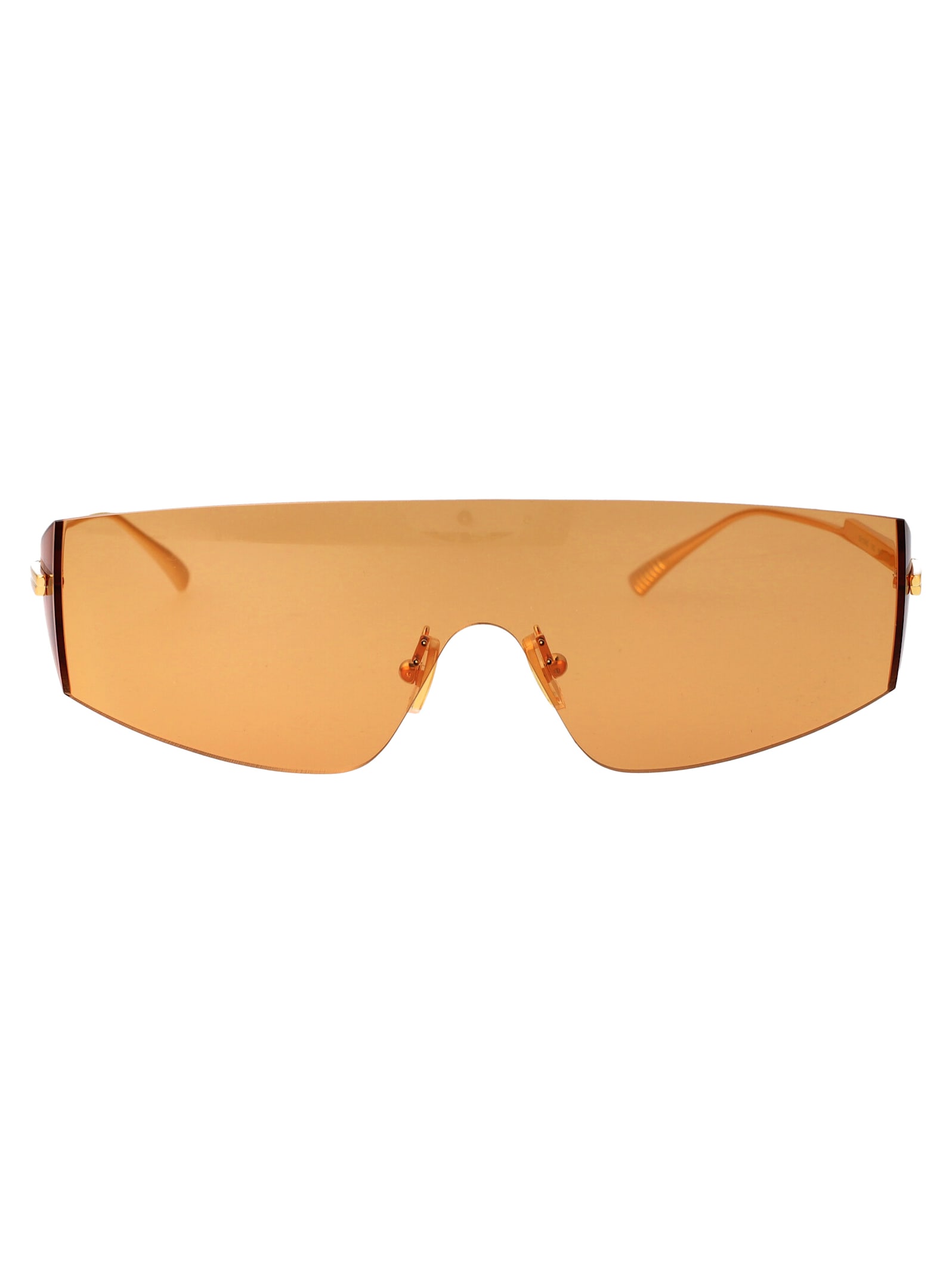 Shop Bottega Veneta Bv1299s Sunglasses In Orange