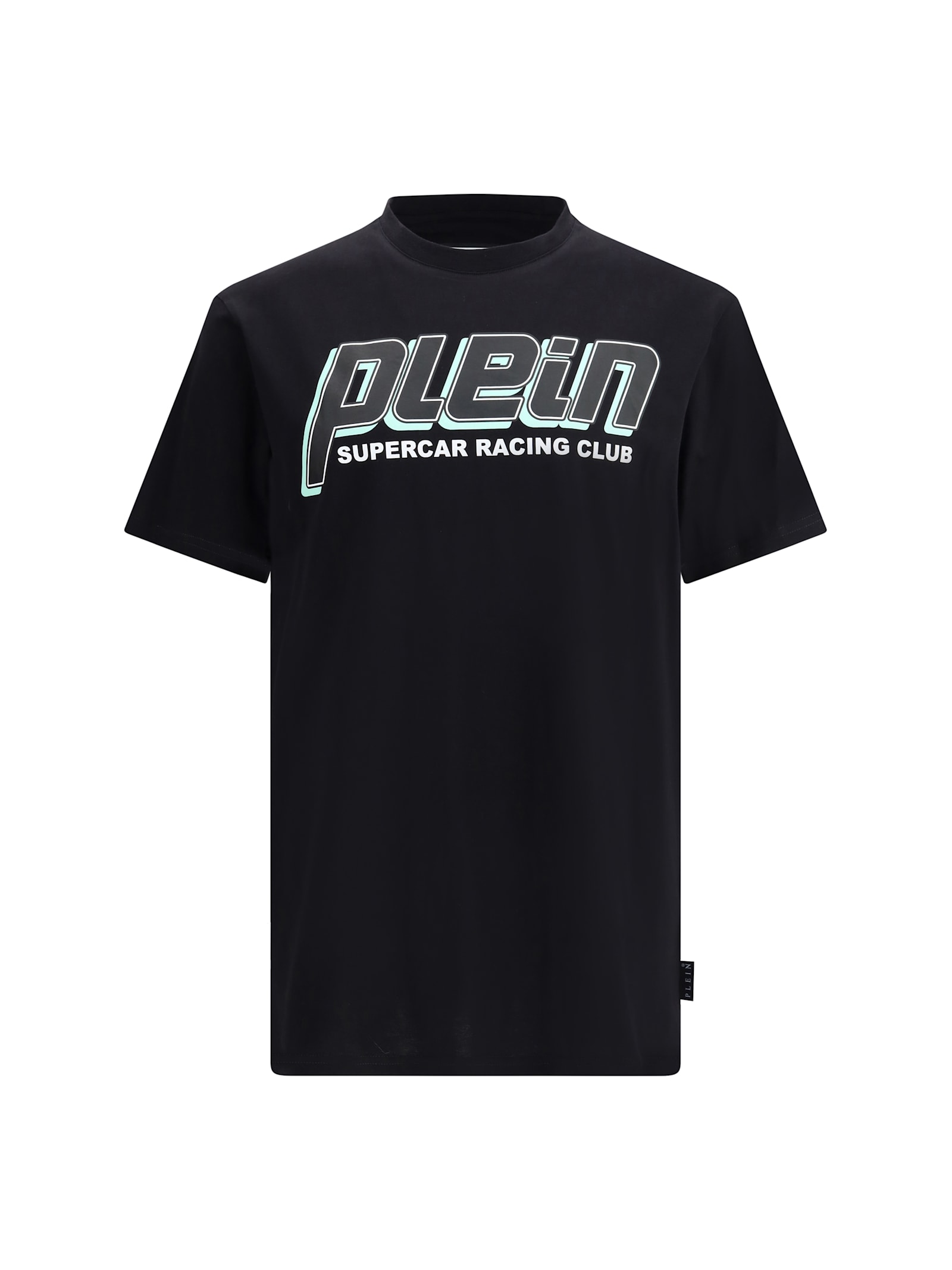 Shop Philipp Plein Logoed T-shirt In Black