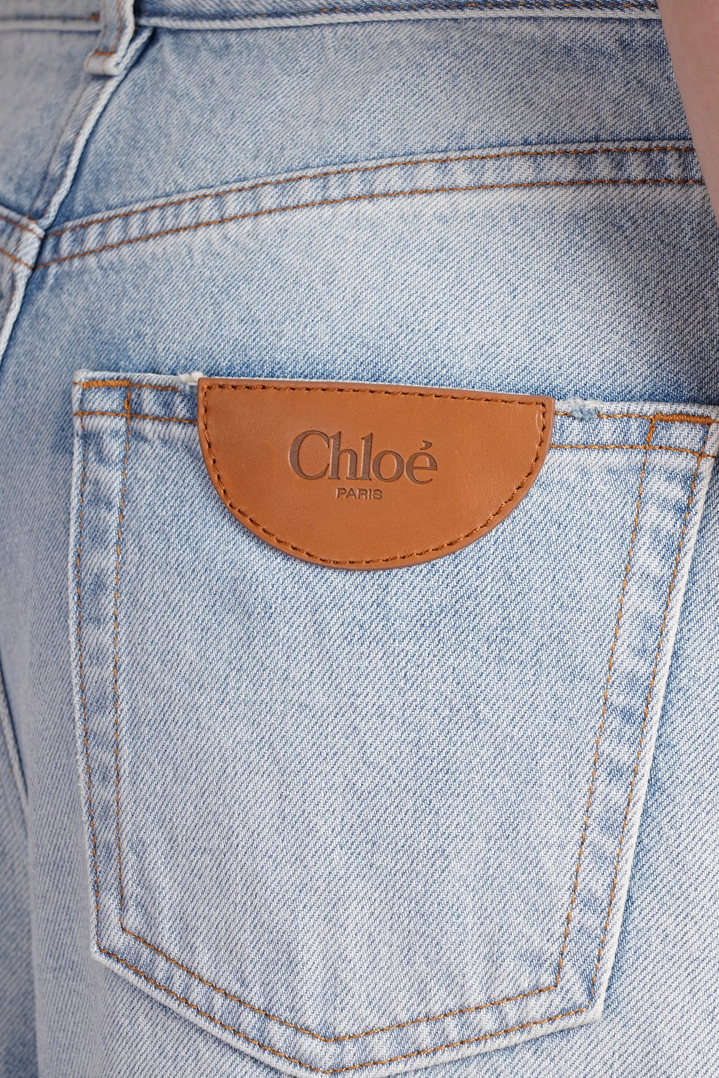 Shop Chloé Jeans In Blue Denim