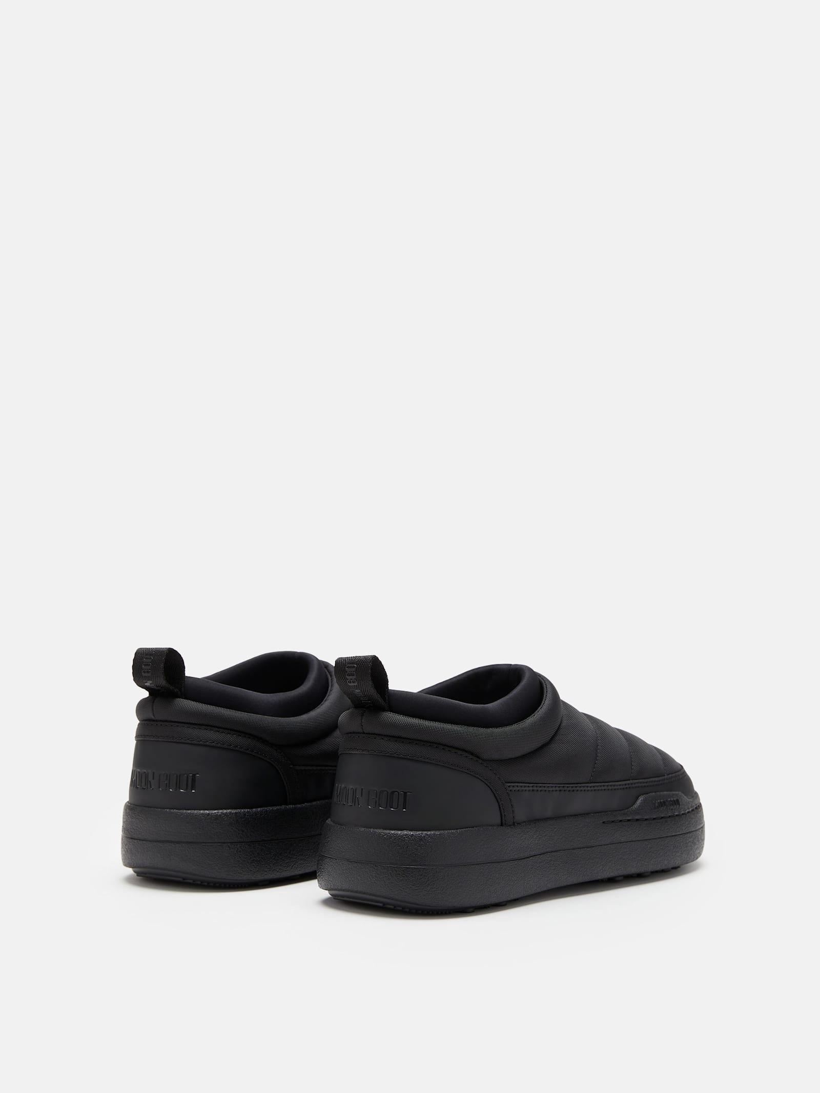 Shop Moon Boot Park Soft Nylon In Nero