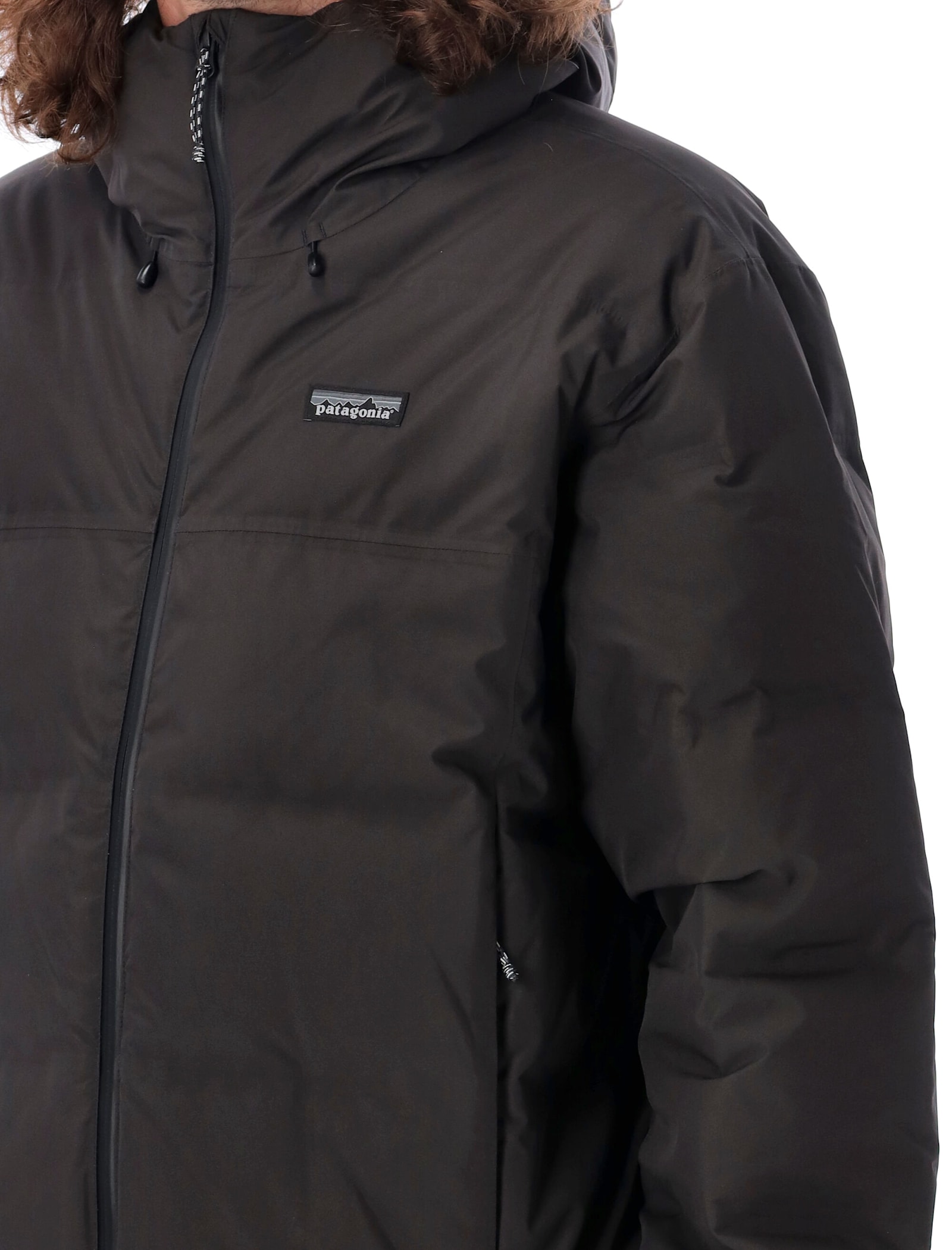 Shop Patagonia Jackson Glacier Jacket In Black