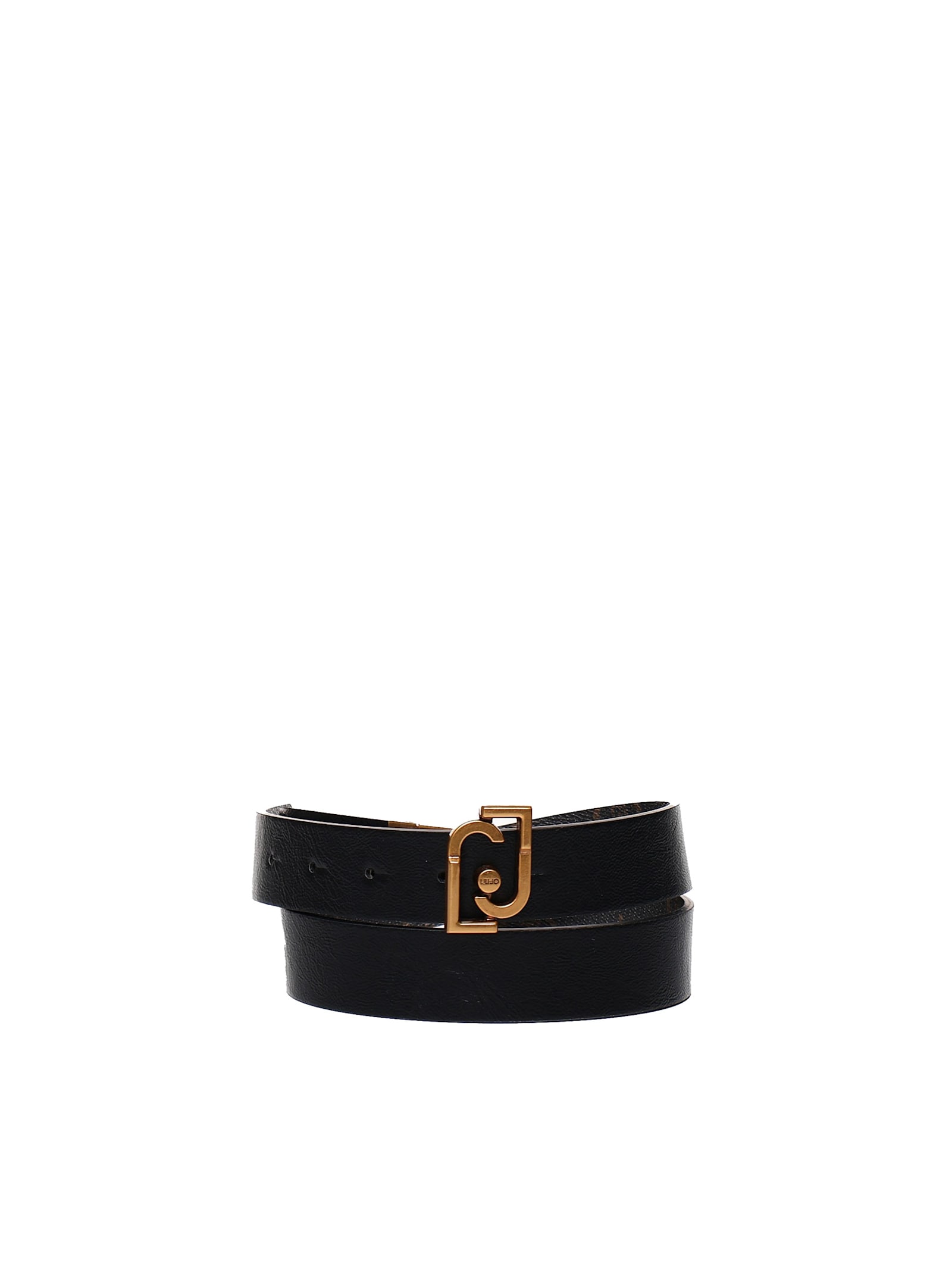 Liu-Jo Reversible Shiny Pu Belt Liu-jo