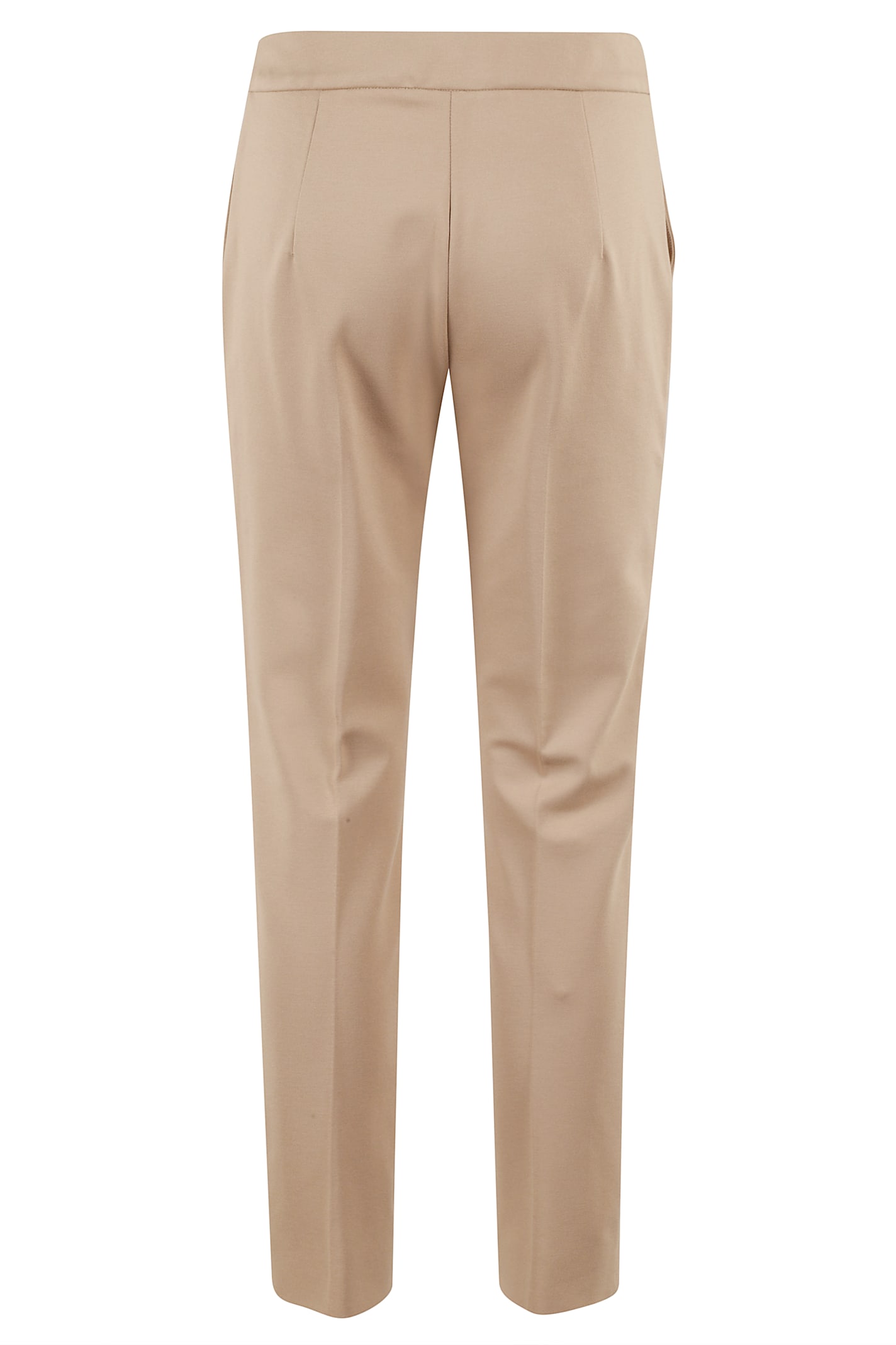 Max Mara Pegno Straight-leg Trousers In Neutral