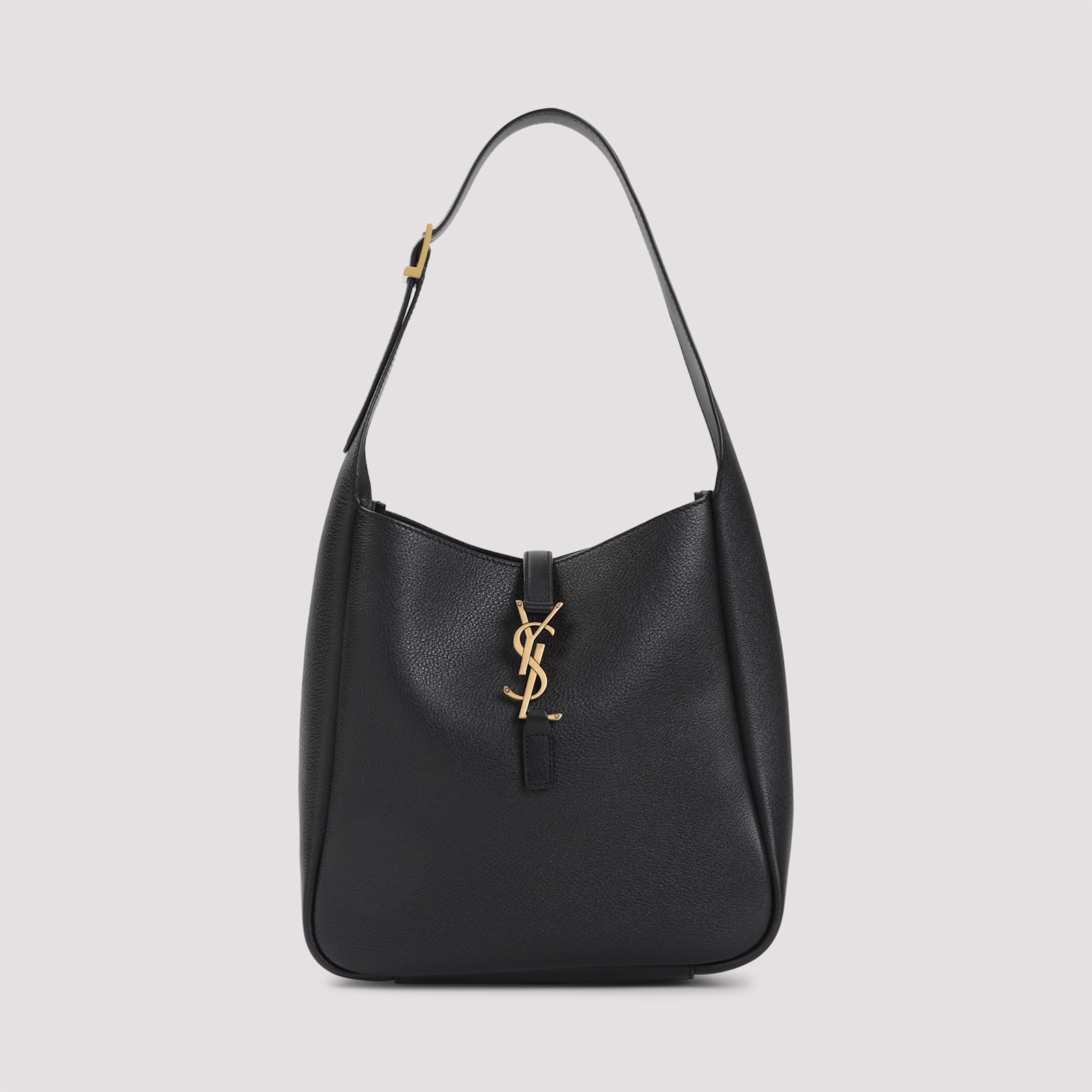 Saint Laurent Le 5a7 S Shoulder Bag In Black