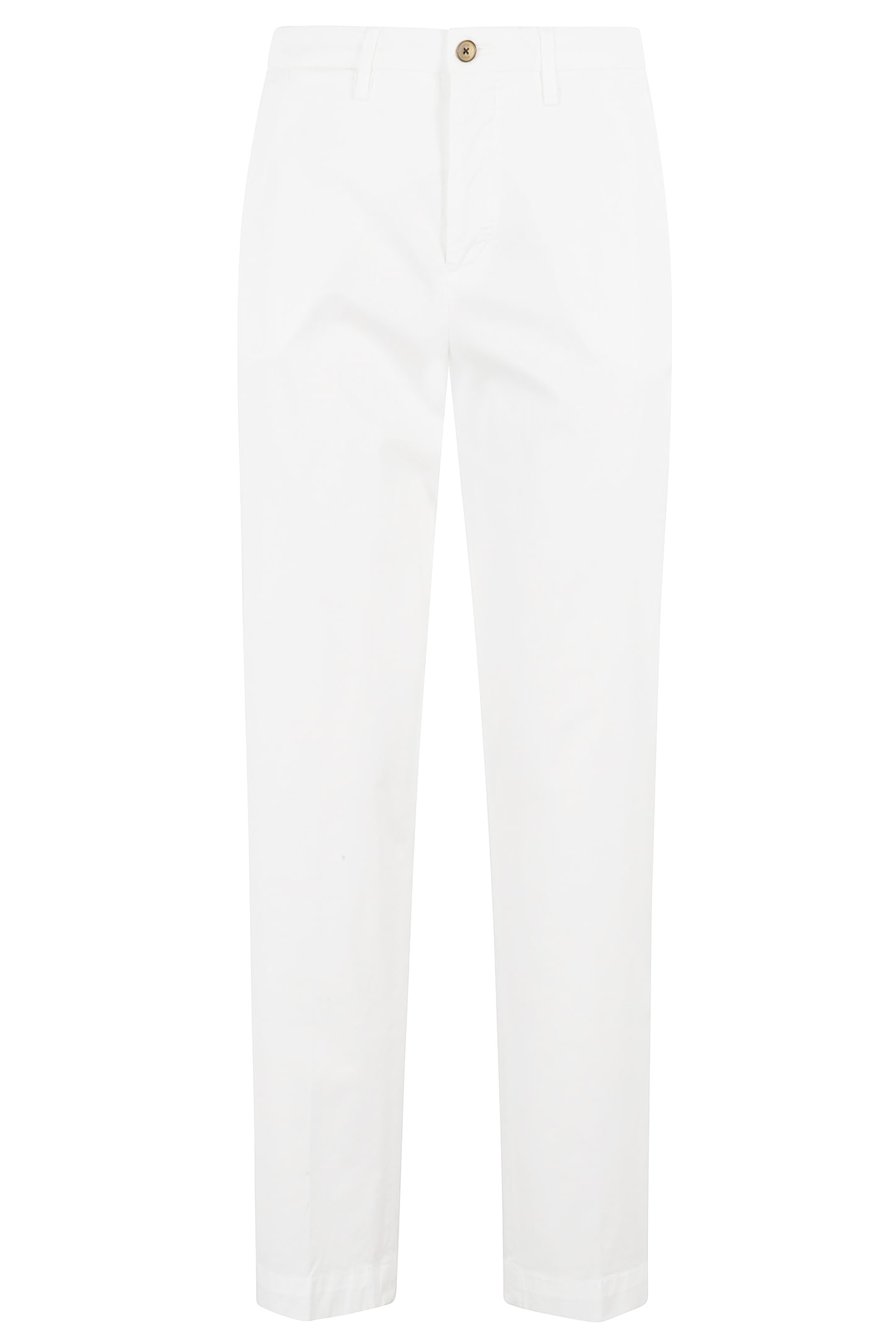 Briglia 1949 Straight-leg-hose Mit Stretch In White