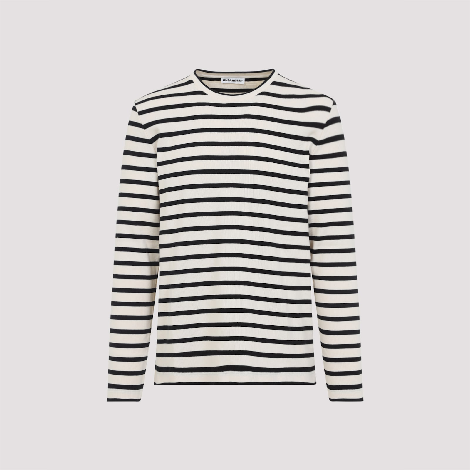 Jil Sander Bluejay Cotton Long Sleeved Top In Blue