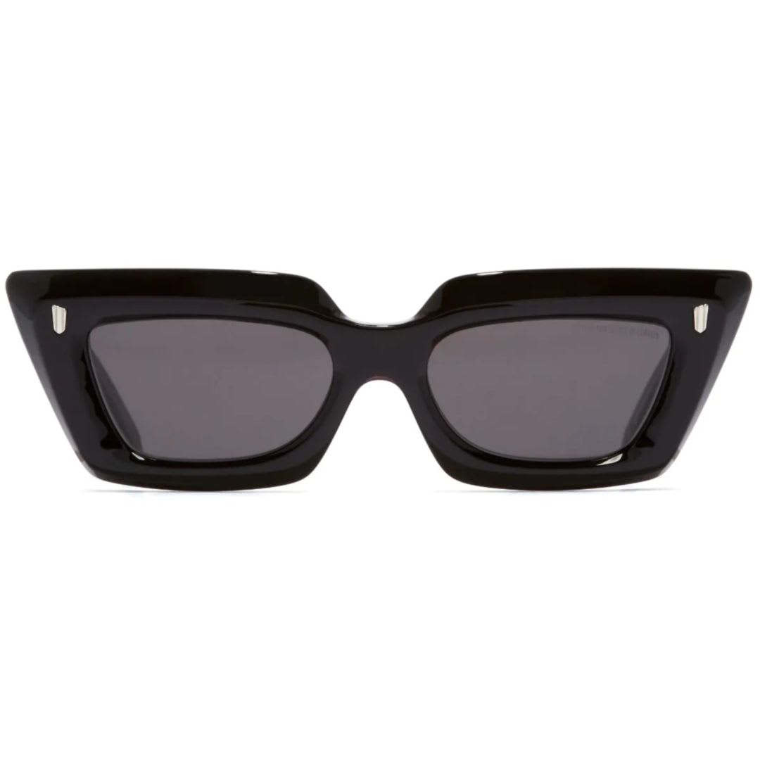 Cutler And Gross 1408-01 51mm Pink On Black Acetate Sunglasses