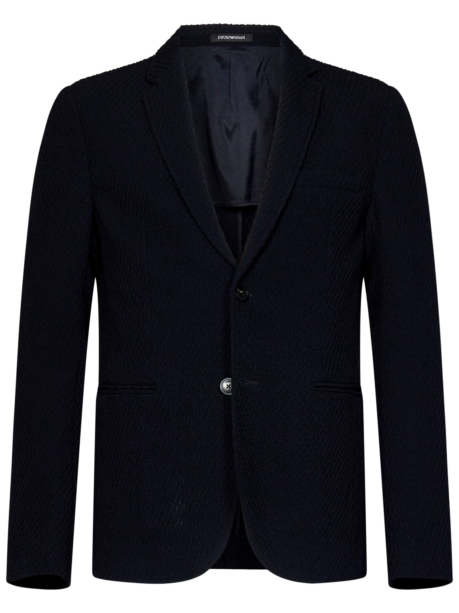 Shop Emporio Armani Suit In Blue