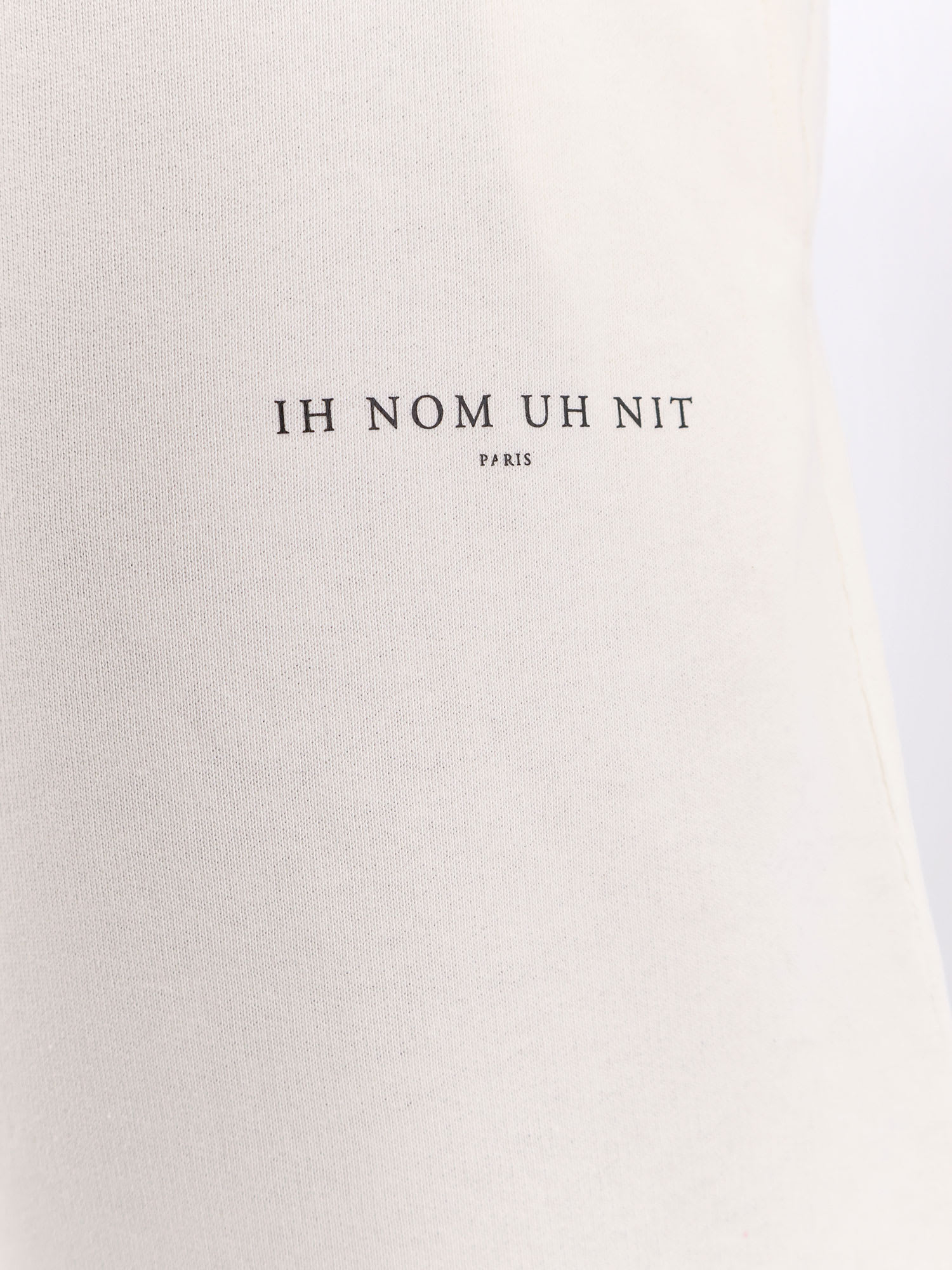 Ih Nom Uh Nit Jogging Cotton Trousers In White