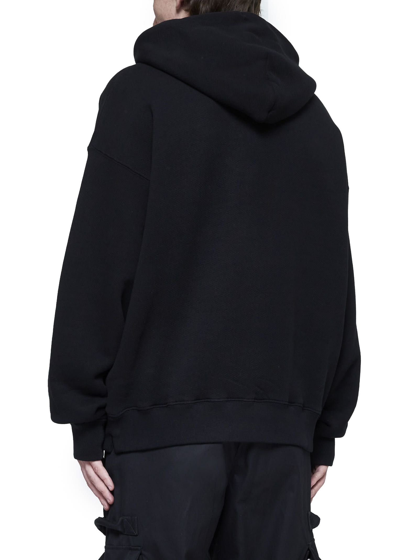 Shop Off-white Sweater In Nero