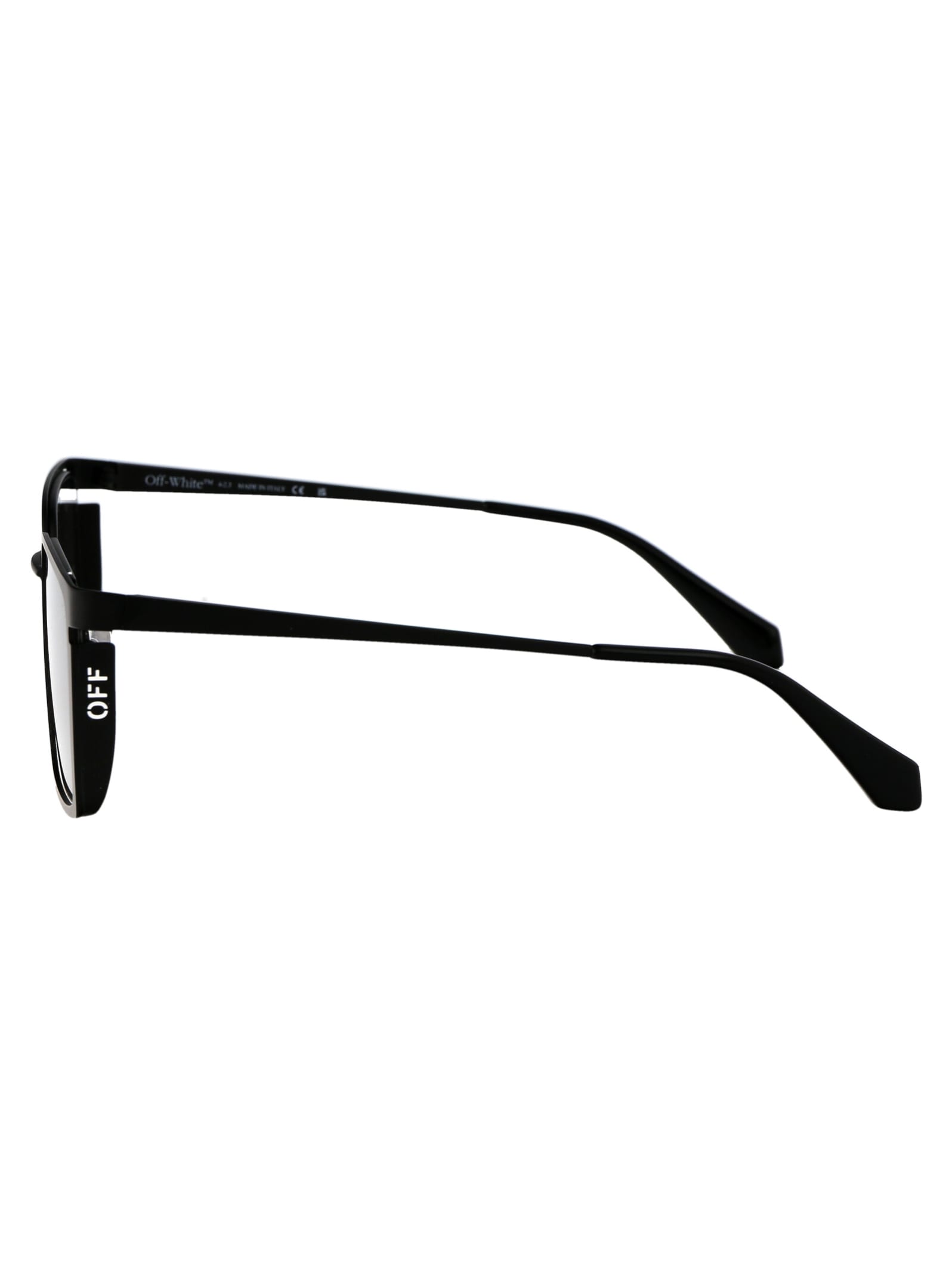 Shop Off-white Yoder Sunglasses In 1007 Black