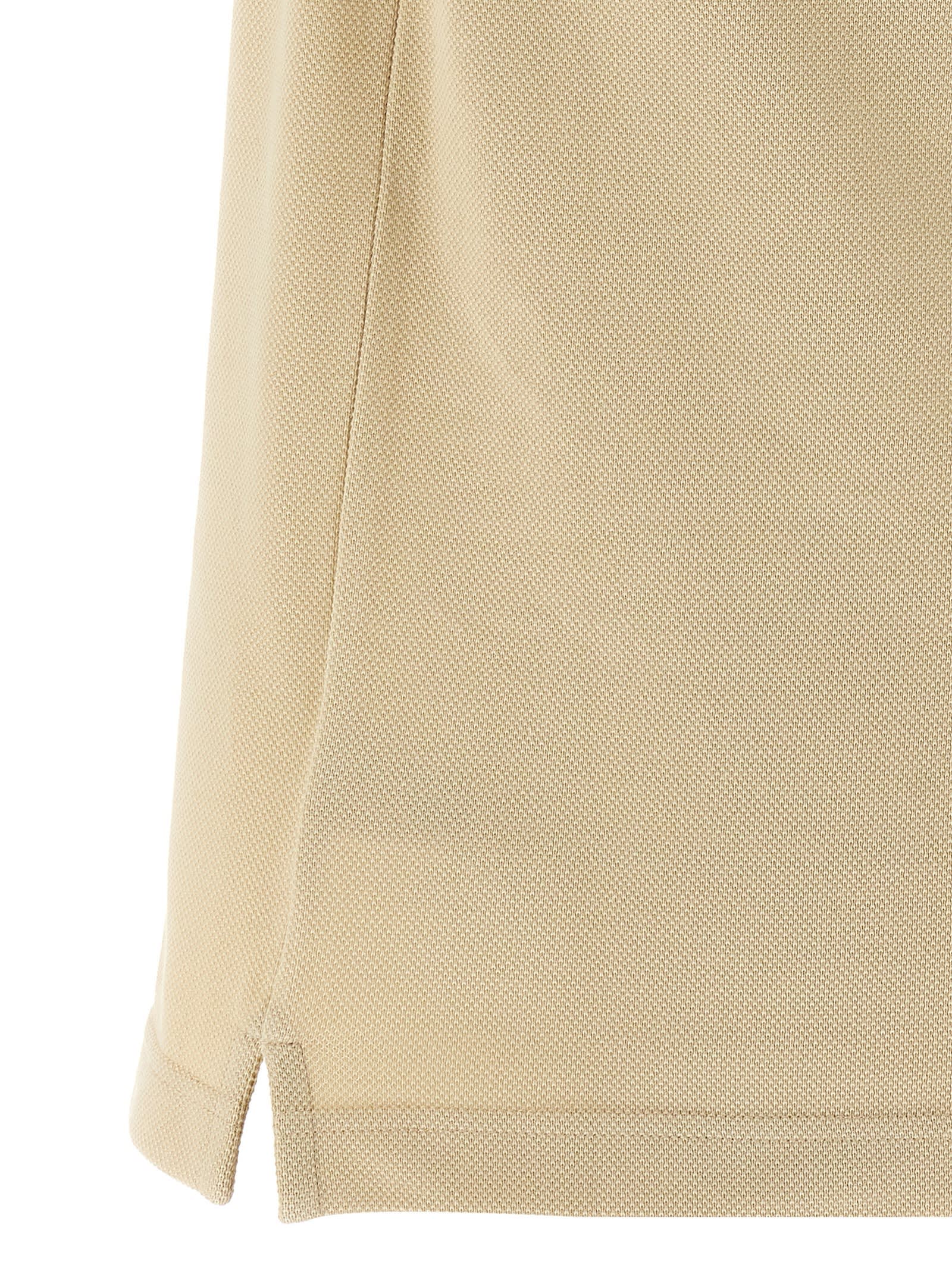 BURBERRY CHECK COLLAR POLO SHIRT