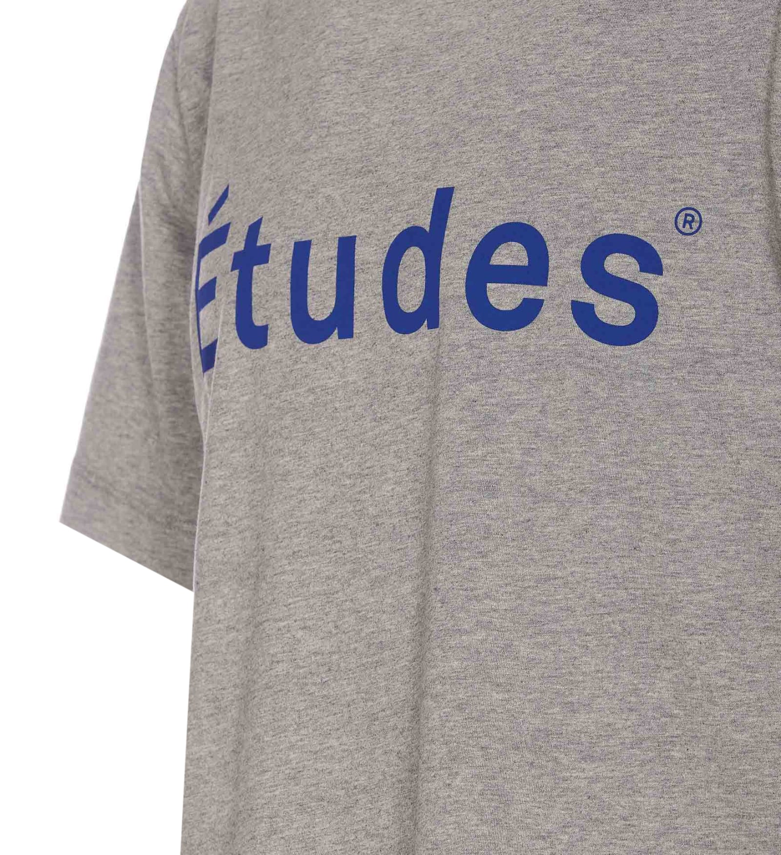 Shop Etudes Studio Wonder T-shirt In Grey