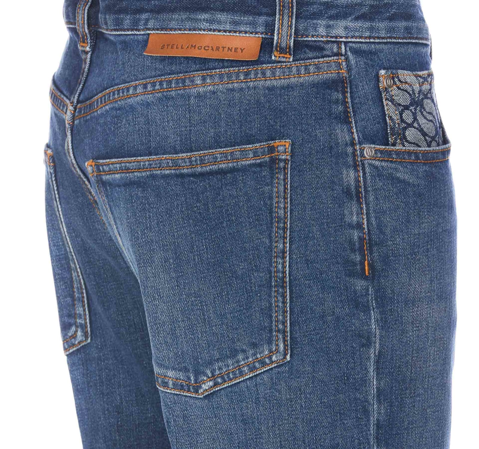 Shop Stella Mccartney Vintage Jeans In Blu