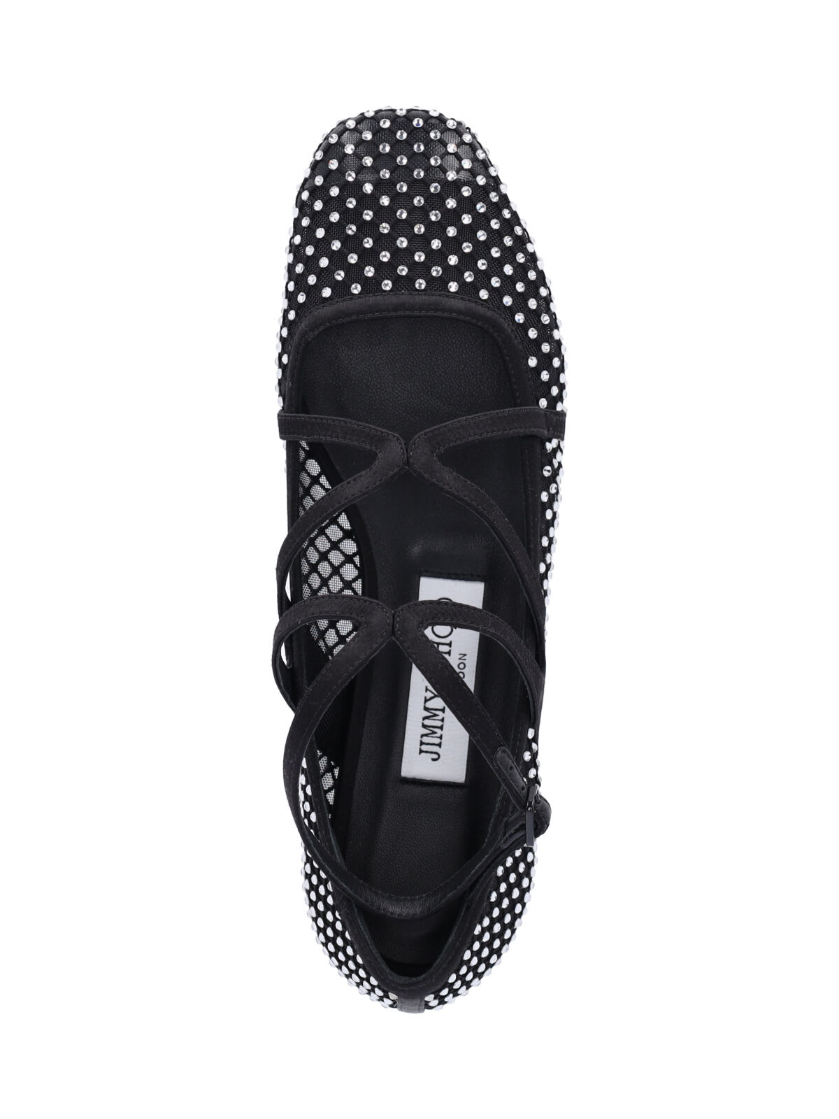 Jimmy Choo Astoria Ballet Fl In Black