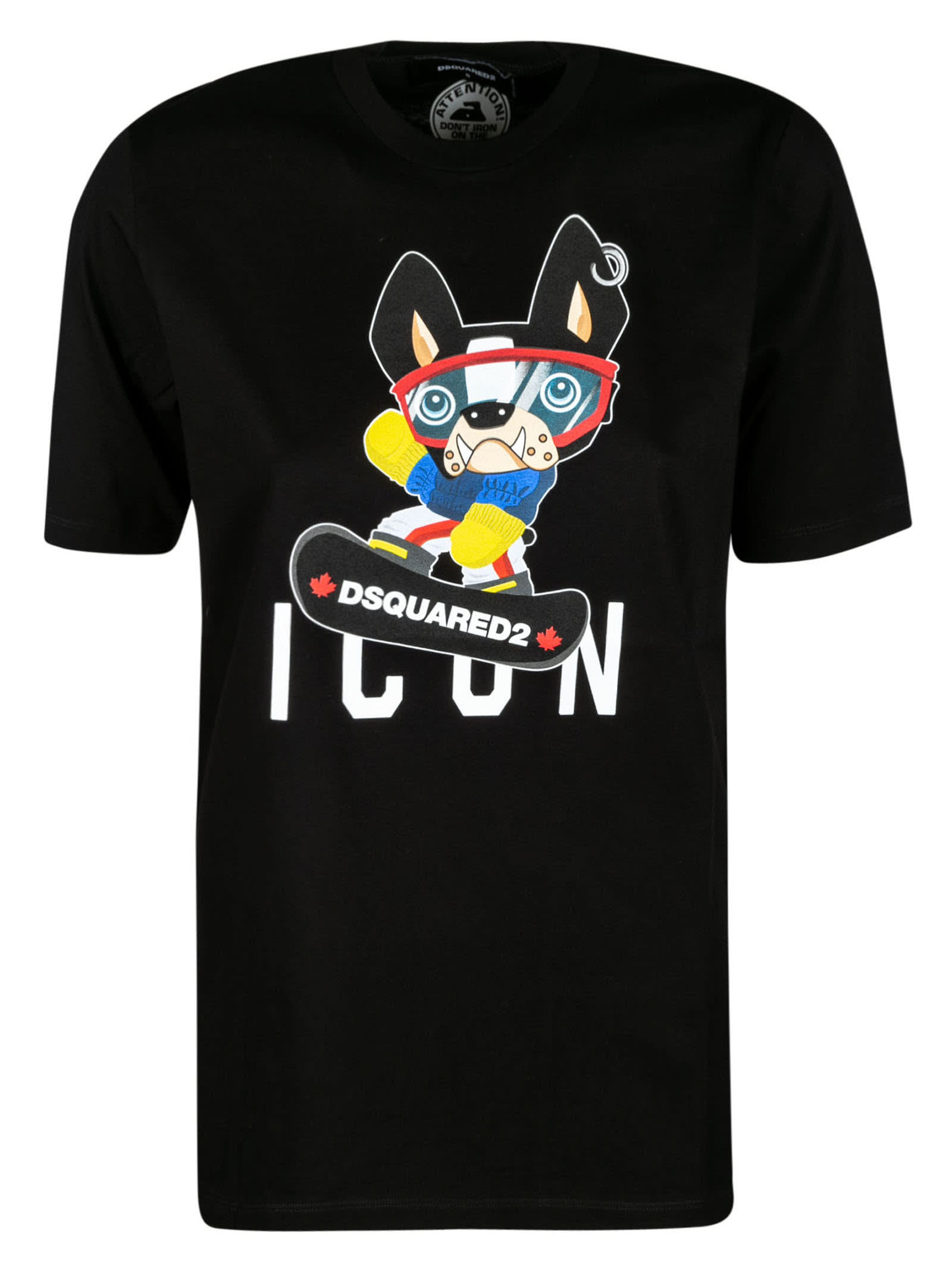 Dsquared2 Puppy Icon Logo Print T-shirt