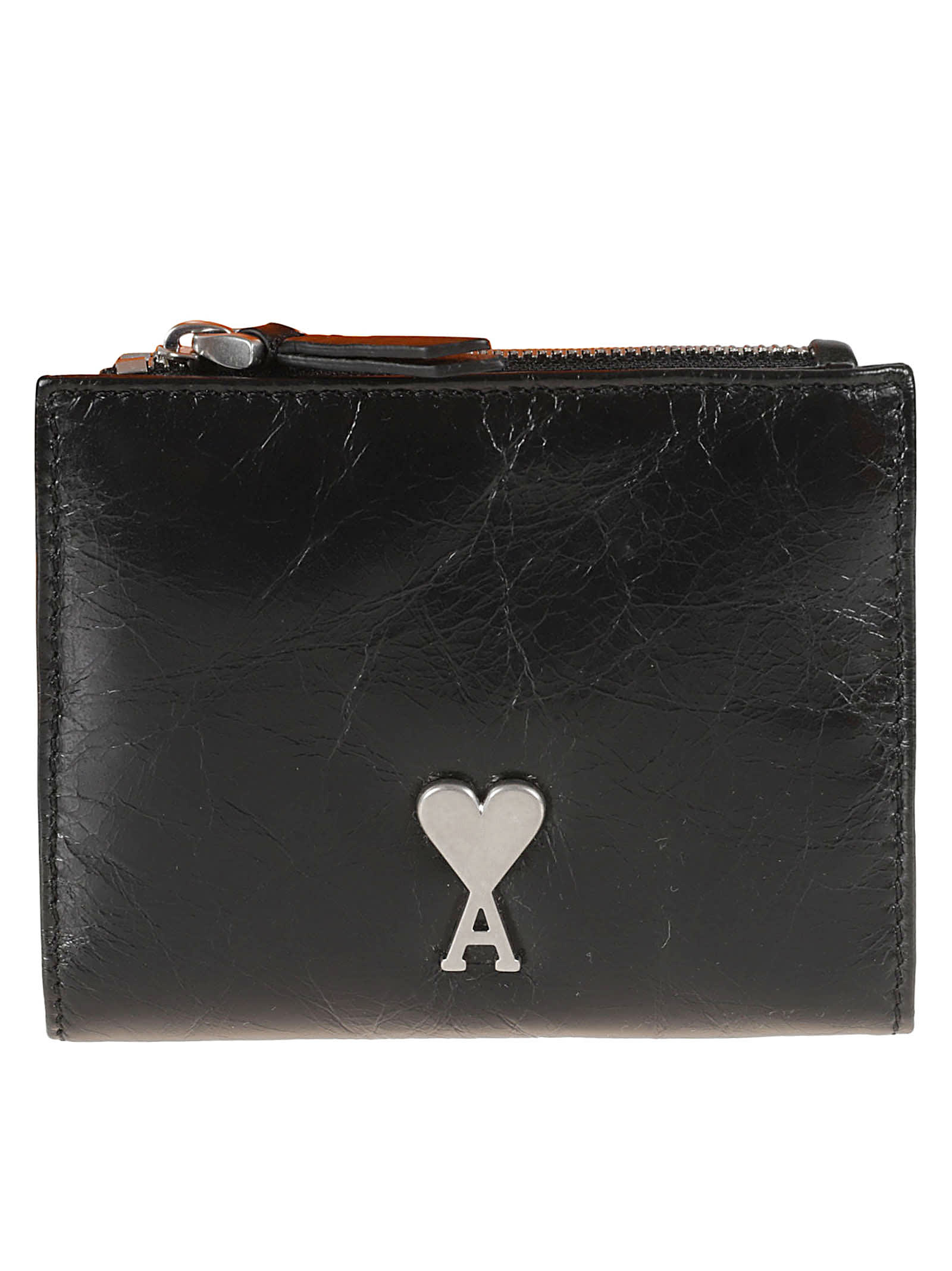 Ami Alexandre Mattiussi Vous Folded Wallet In Black