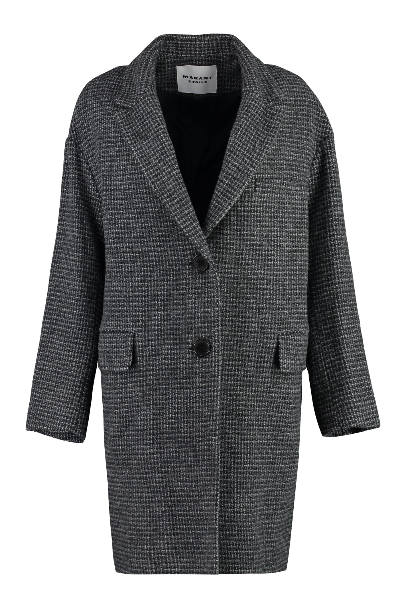 Marant Étoile Limiza Single-breasted Wool Coat