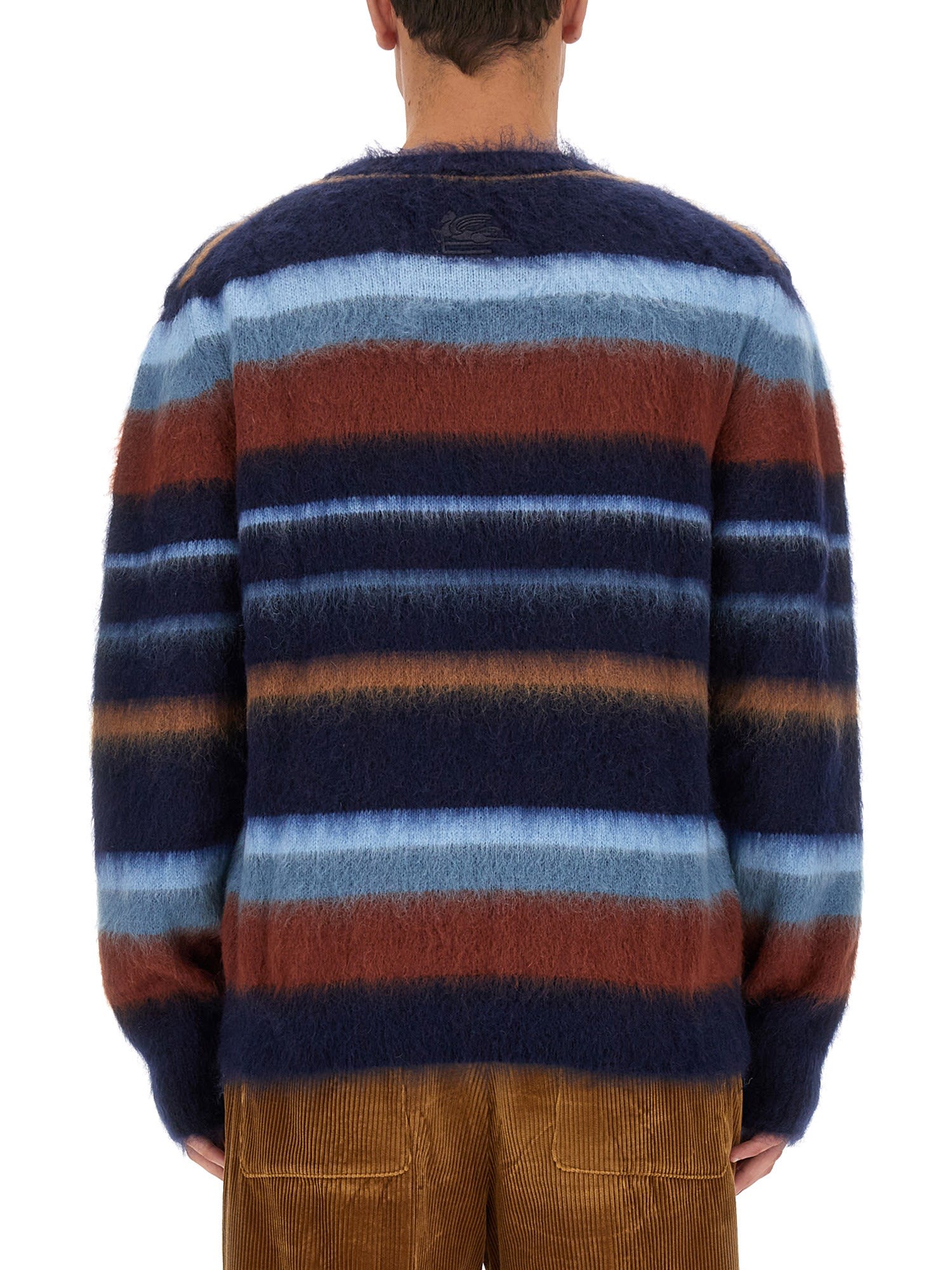 Shop Etro Wool Jersey. In Multicolour