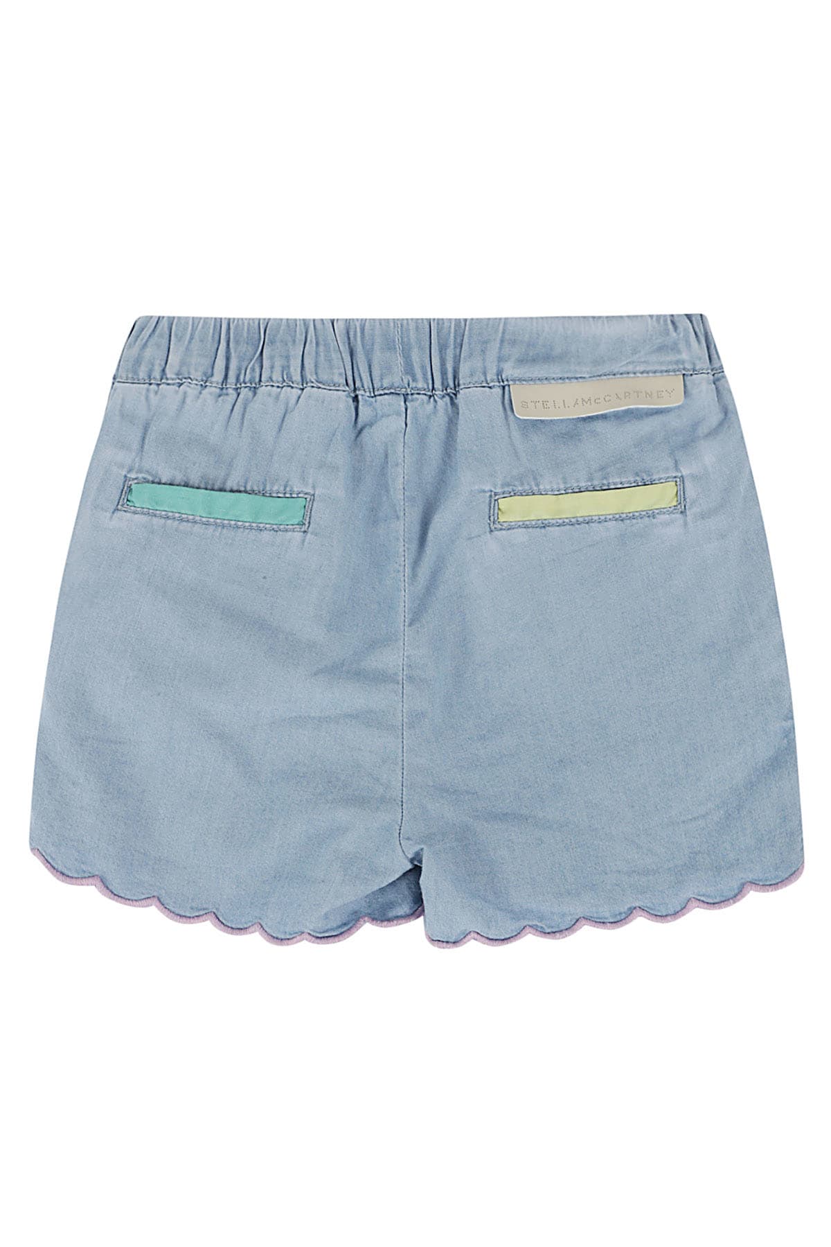 Shop Stella Mccartney Shorts In Blue