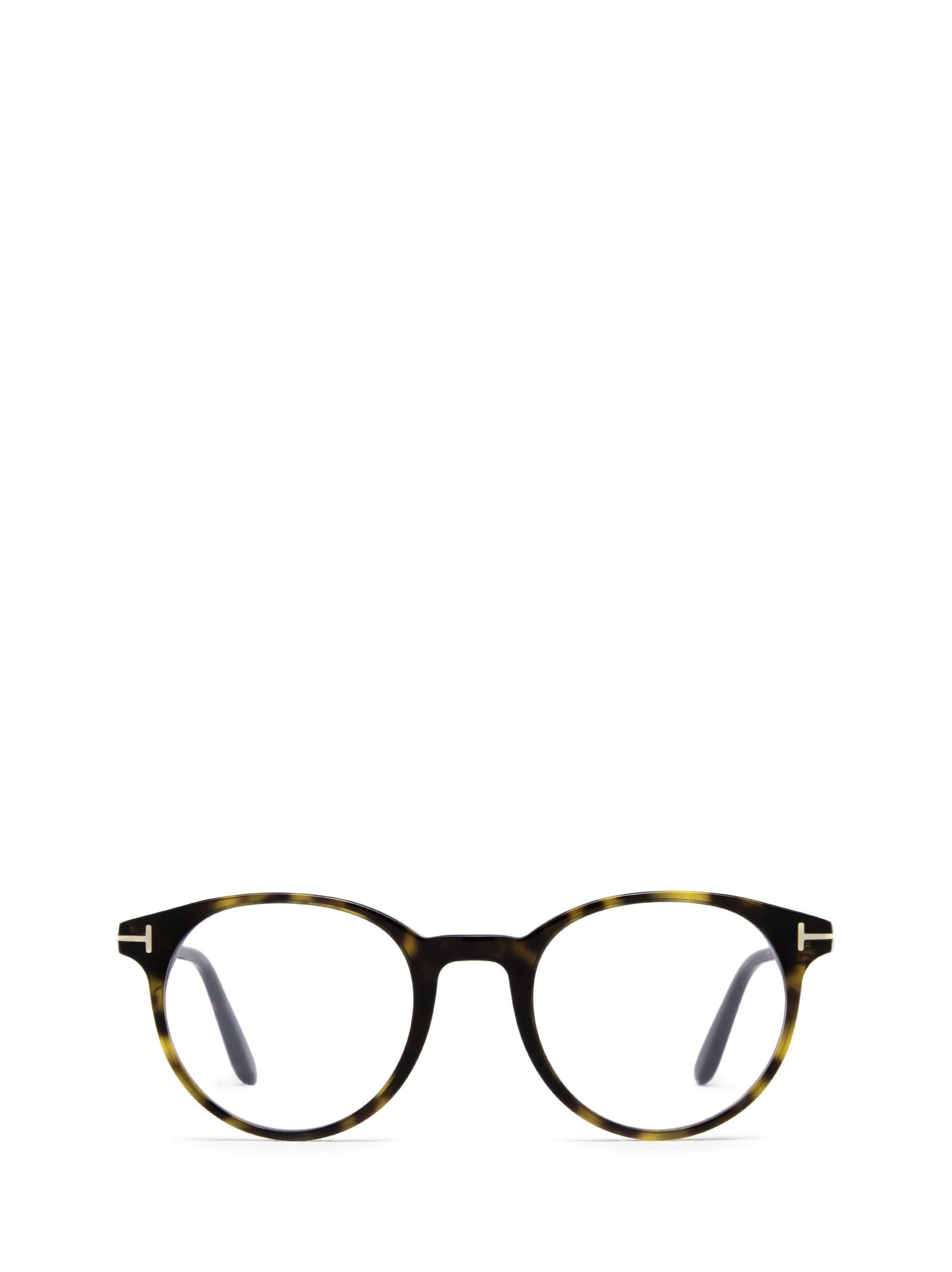 Tom Ford Ft5695-b Pantos-frame Glasses In Dark Havana | ModeSens