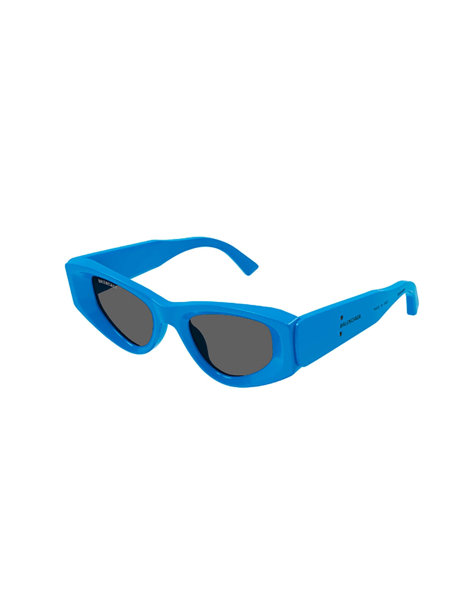 Shop Balenciaga Bb0243s Sunglasses In Light Blue Light Blue