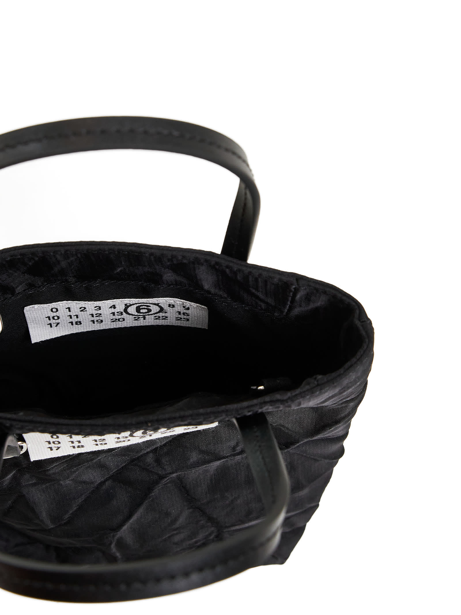 Shop Mm6 Maison Margiela Tote In Black