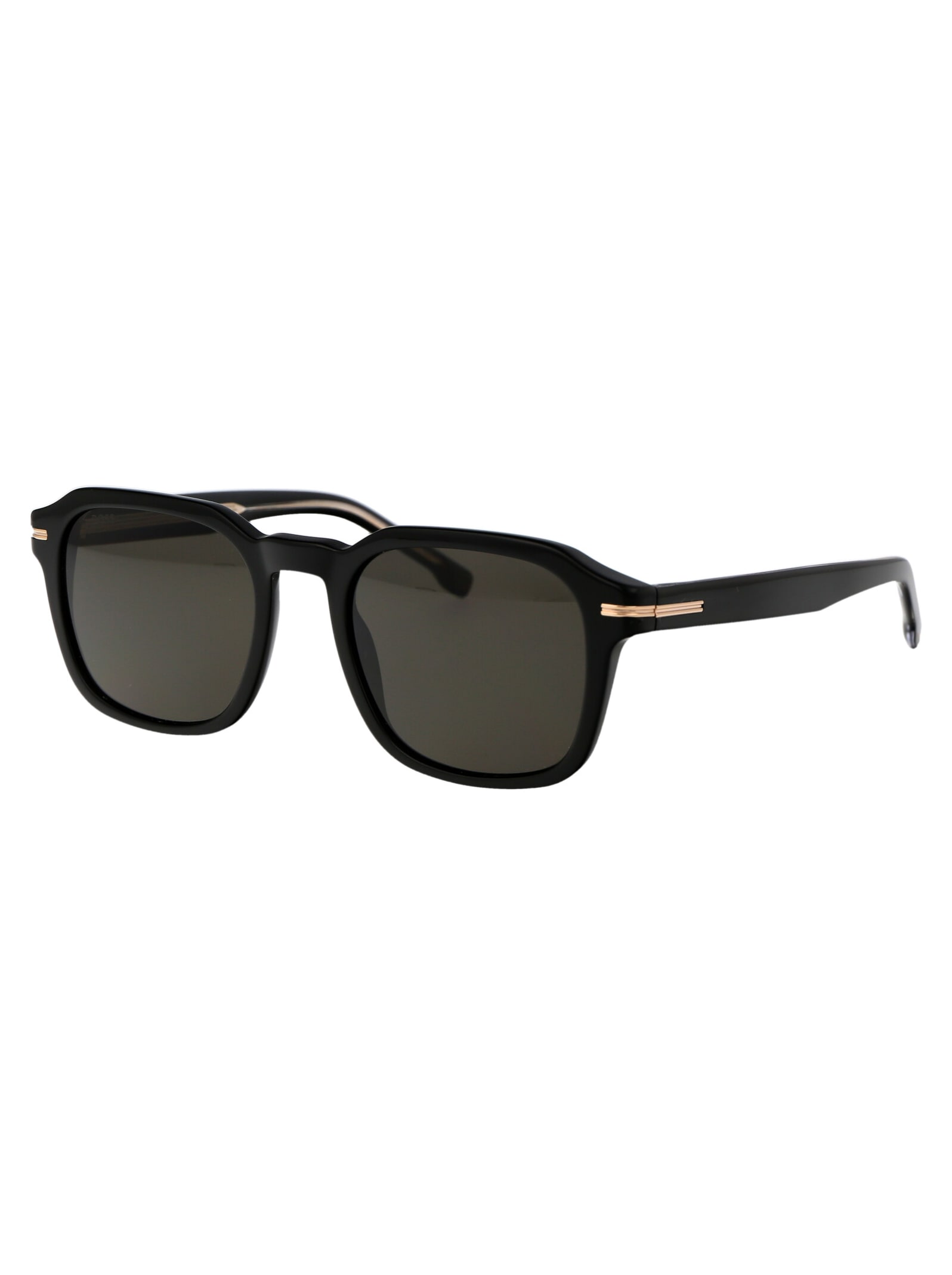 Shop Hugo Boss Boss 1627/s Sunglasses In 807ir Black