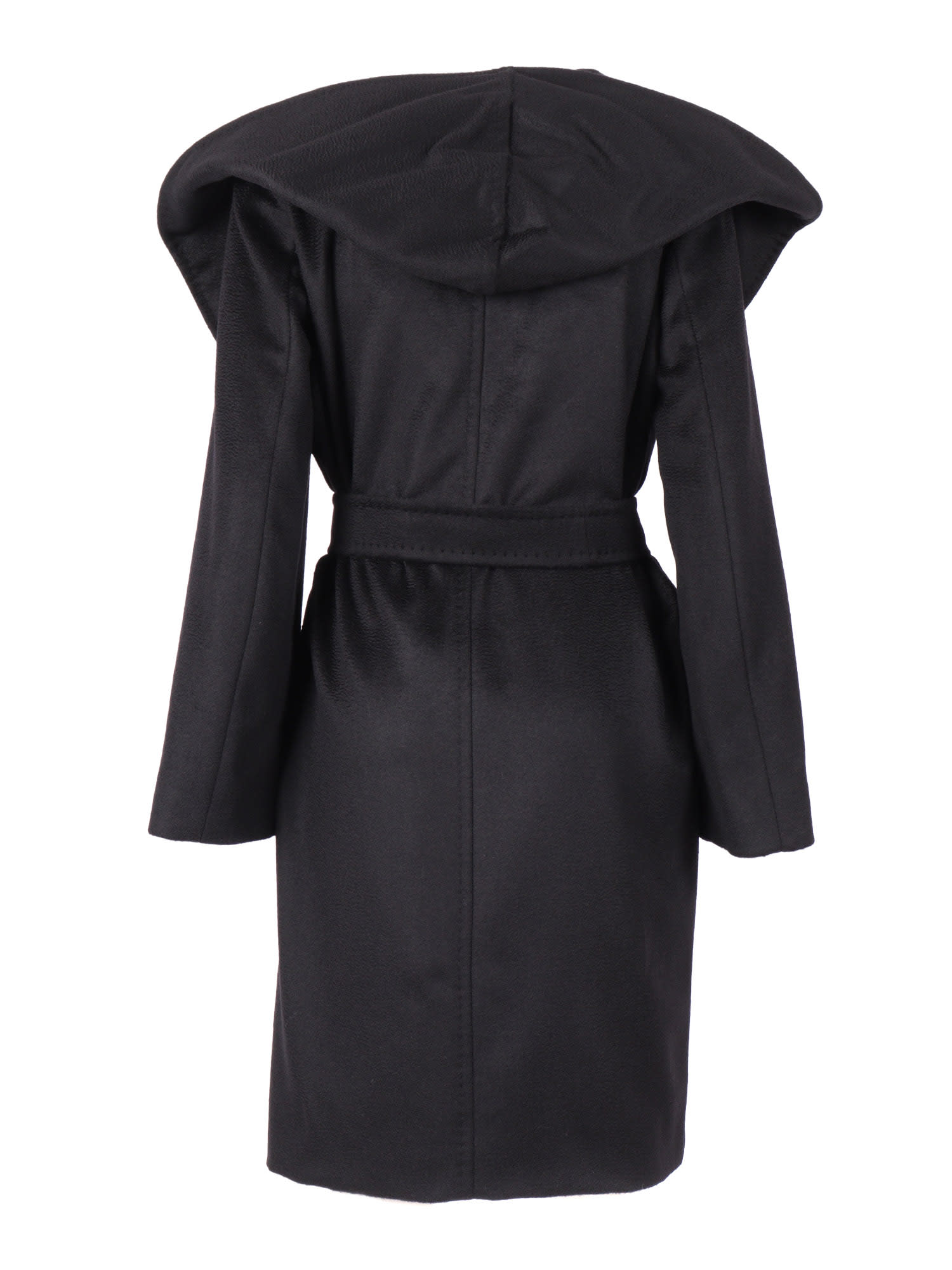 Max Mara Studio Coats In Black
