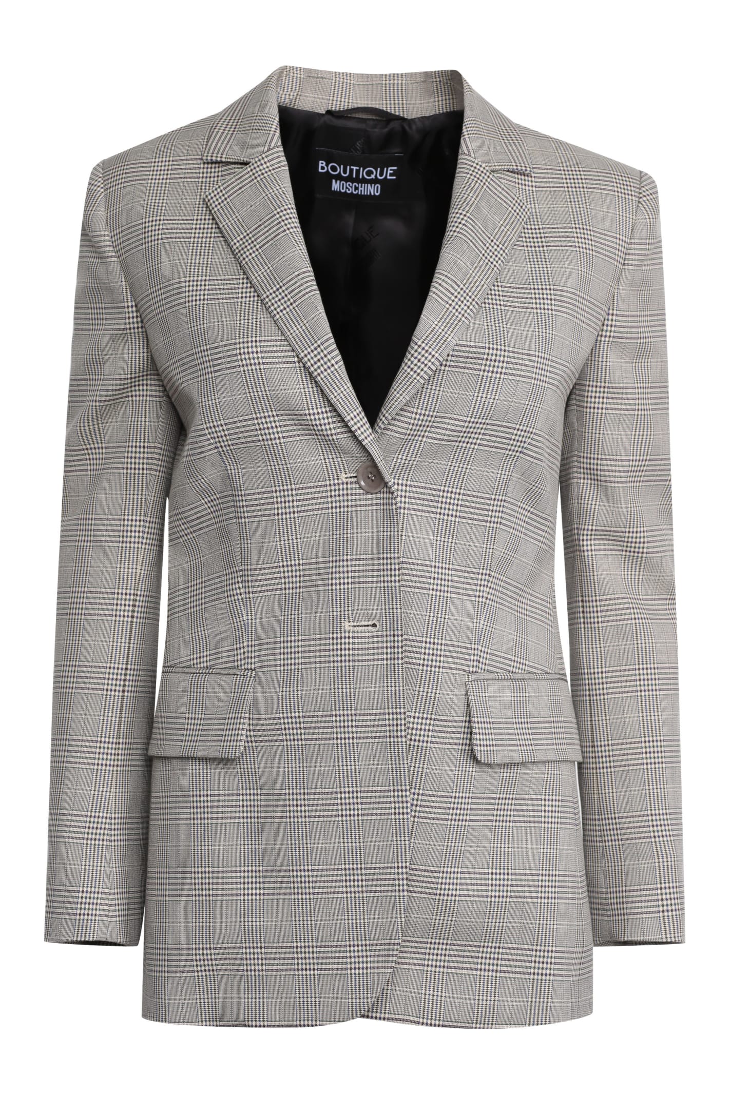 Boutique Moschino Prince Of Wales Checked Blazer
