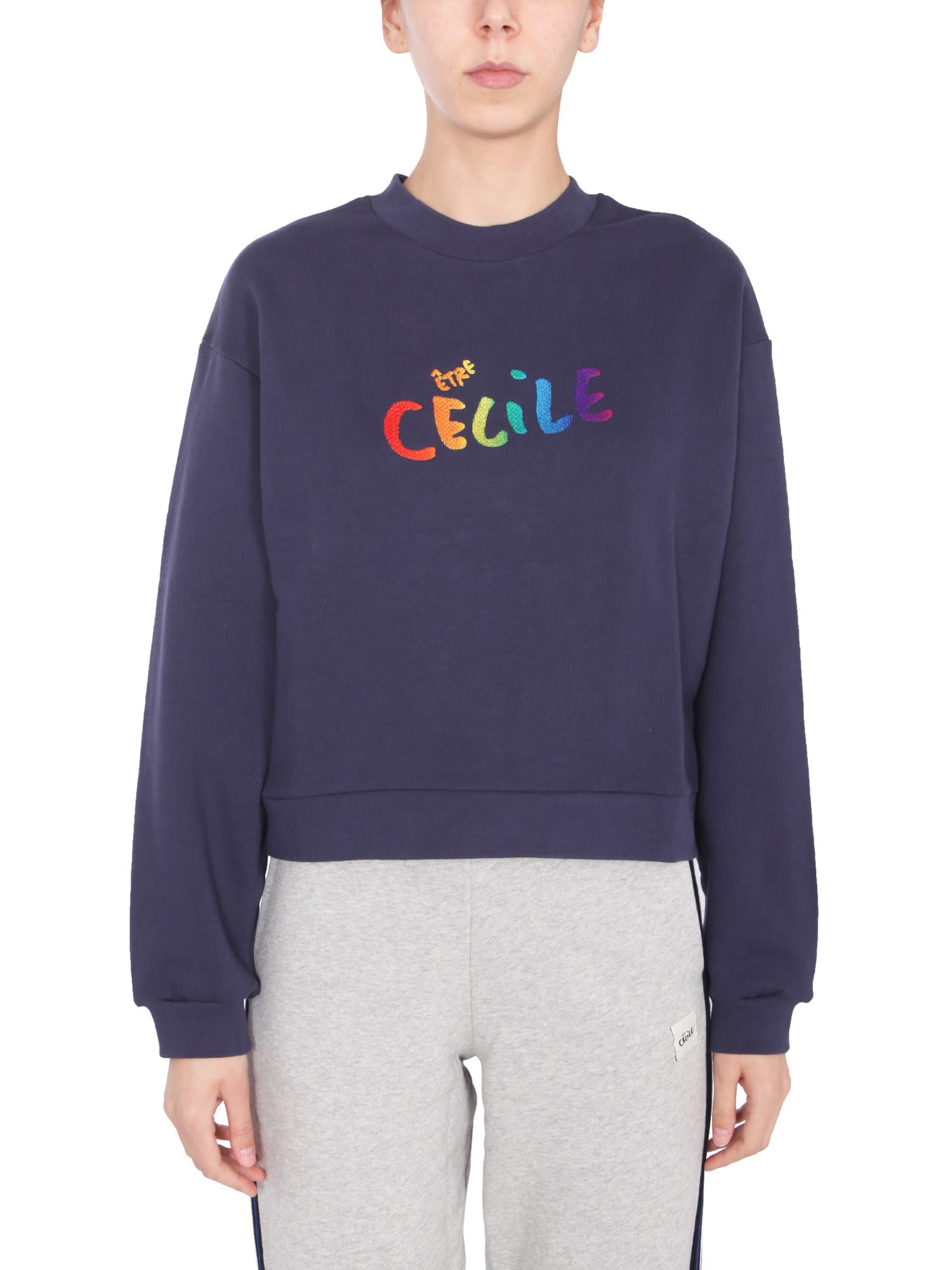 Etre Cecile Sweatshirt With Embroidered Logo
