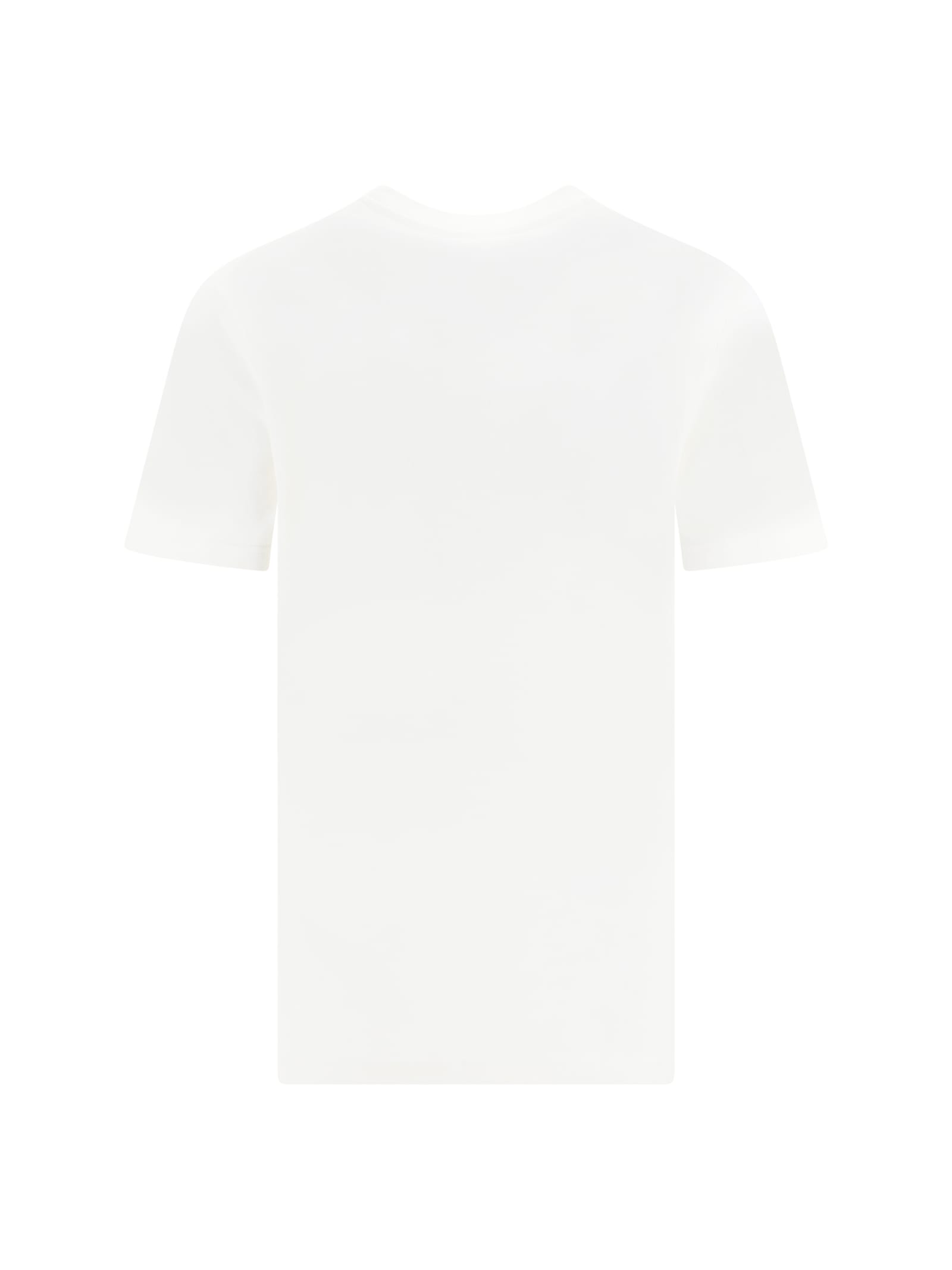 Shop Jil Sander T-shirt In Natural