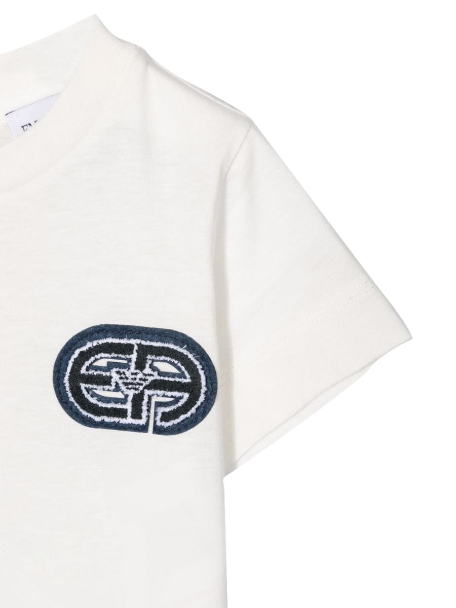 Shop Emporio Armani T-shirt In White