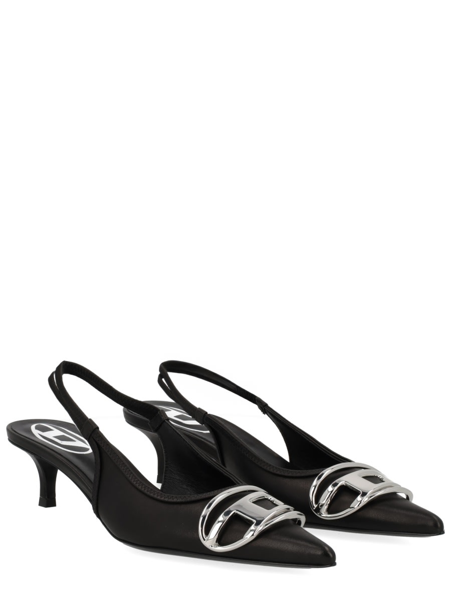 Diesel Sandal "d-venus Sb 40" In Multi