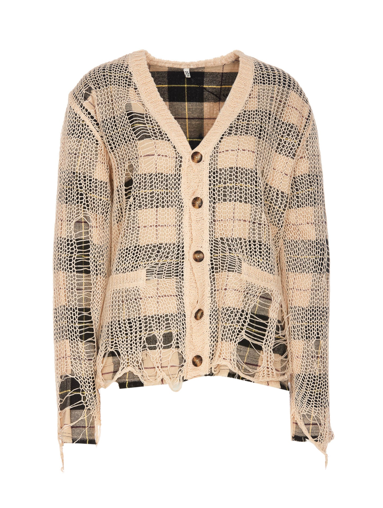 Relaxed Overlay Cardigan