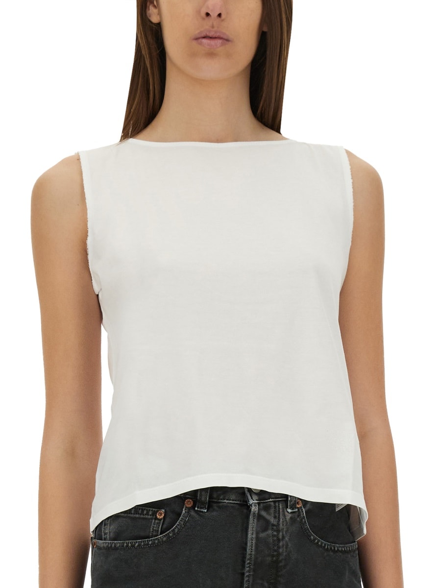 Mm6 Maison Margiela Stretch Jersey Bodysuit