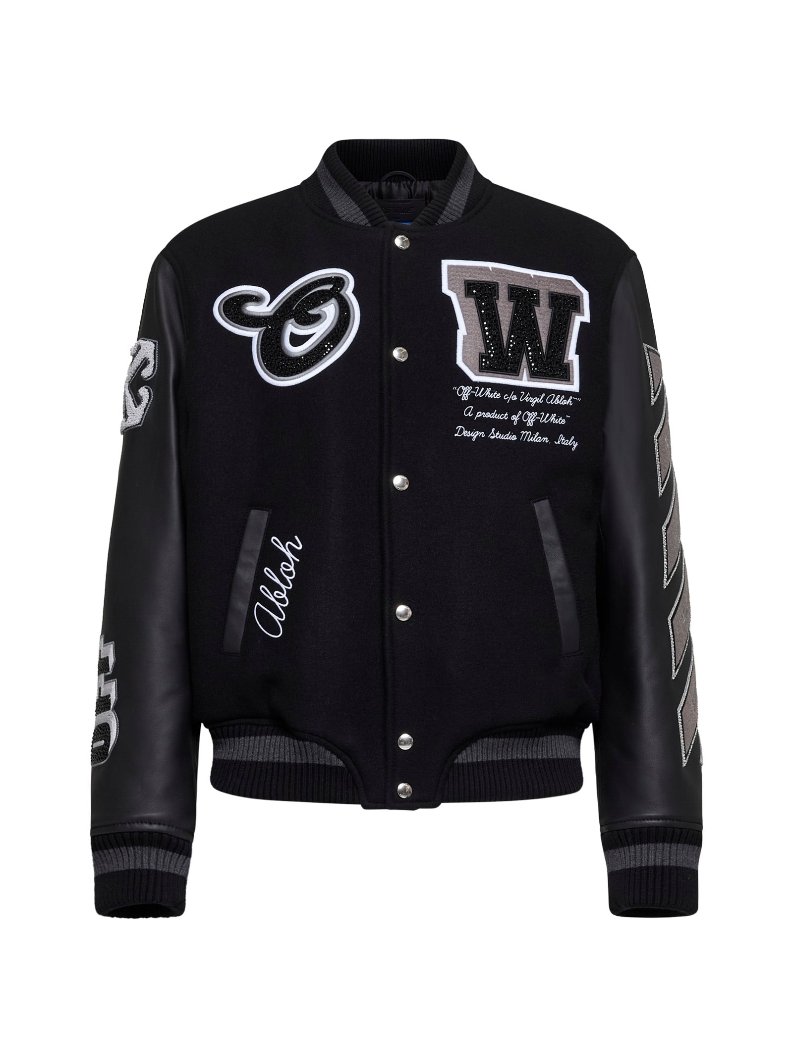 Shop Off-white Jacket In Black