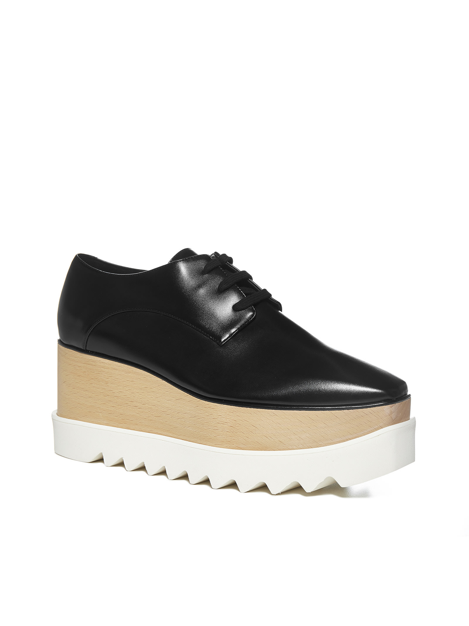Shop Stella Mccartney Laced Shoes In Black