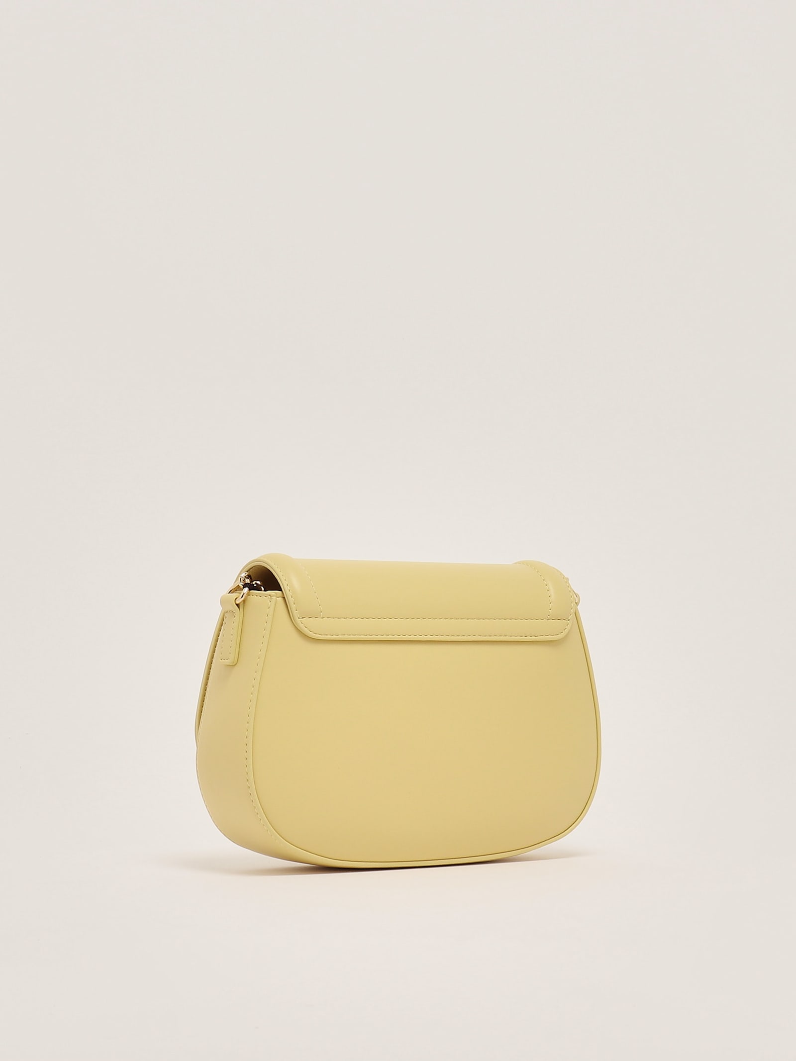 Twinset Borsa A Tracolla Brera Con Apertura Oval T Clutch In Giallo Chiaro