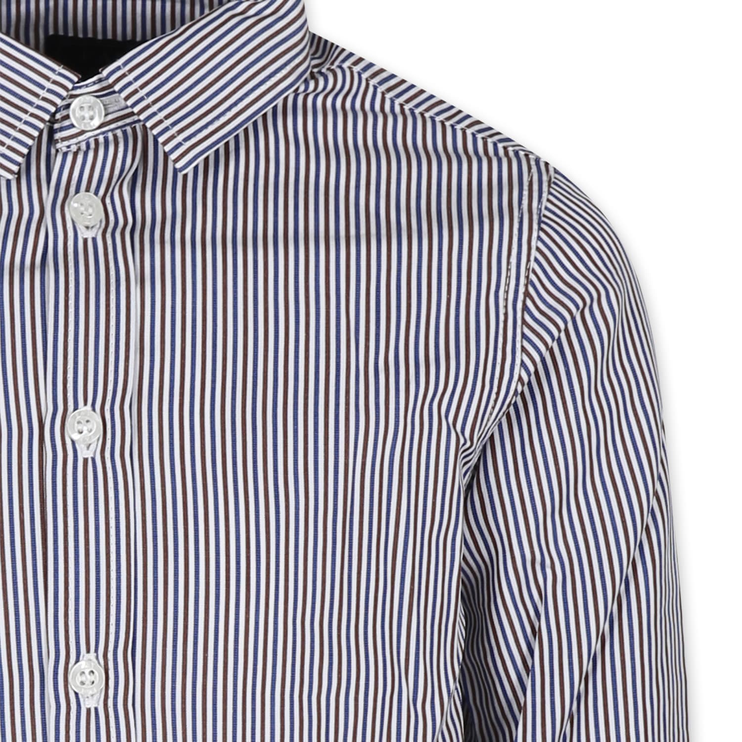 Fay Multicolor Shirt For Boy With Logo In Multicolor