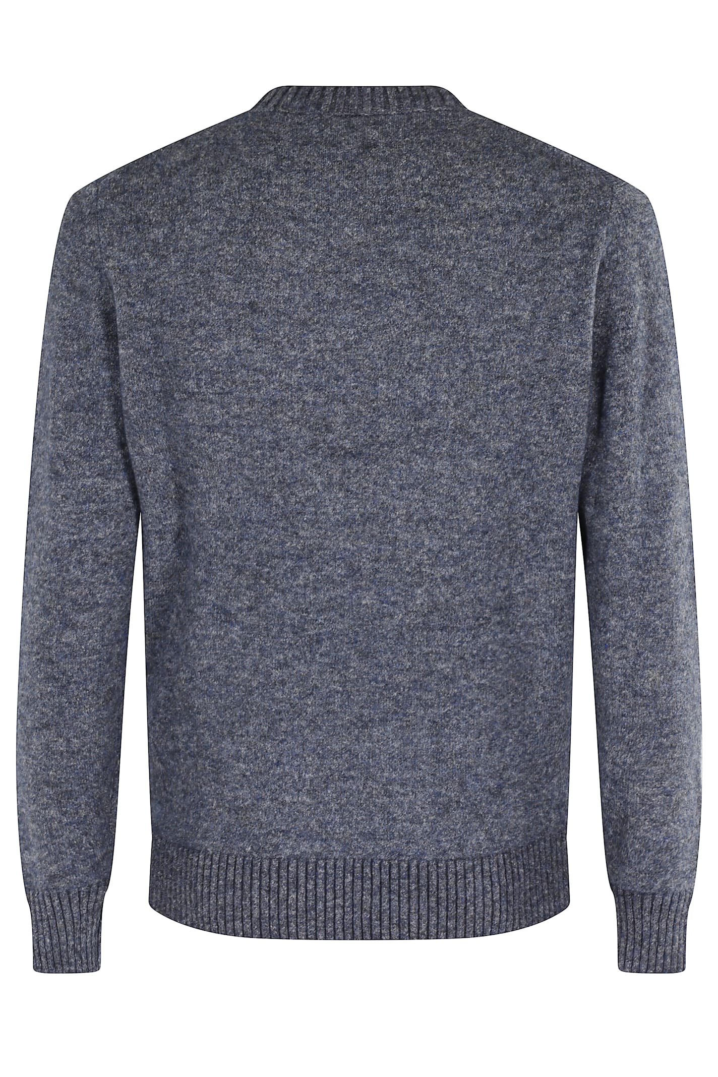 Kangra Cashmere Maglia Girocollo Basico In Gray