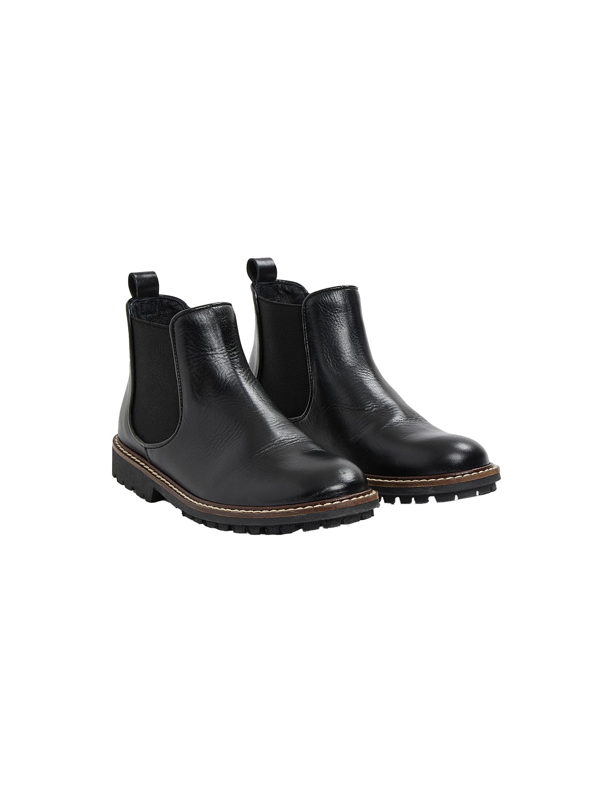 Shop Bonpoint Black Mathis Ankle Boots In Nero